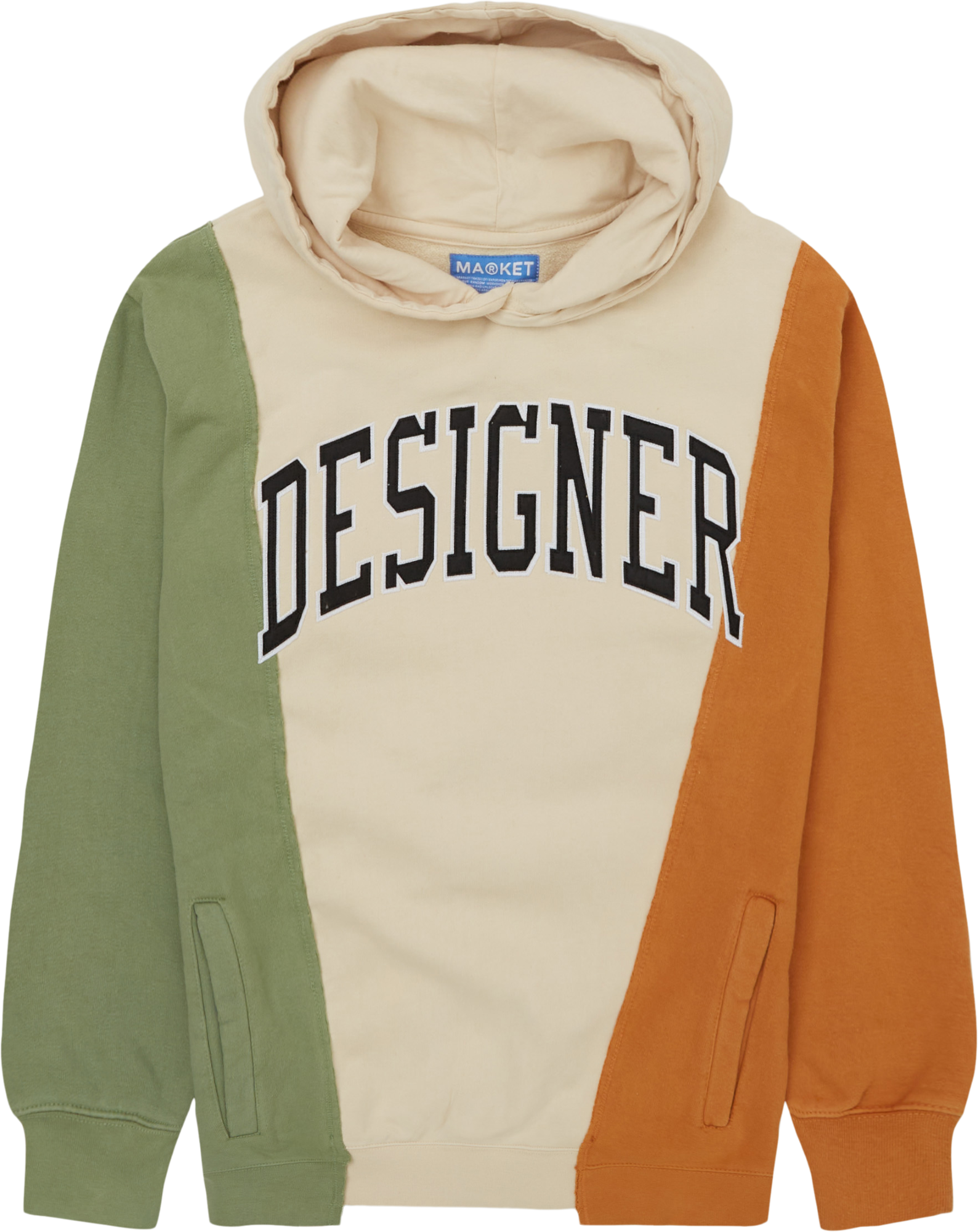 Market Designer Panel Hoodie