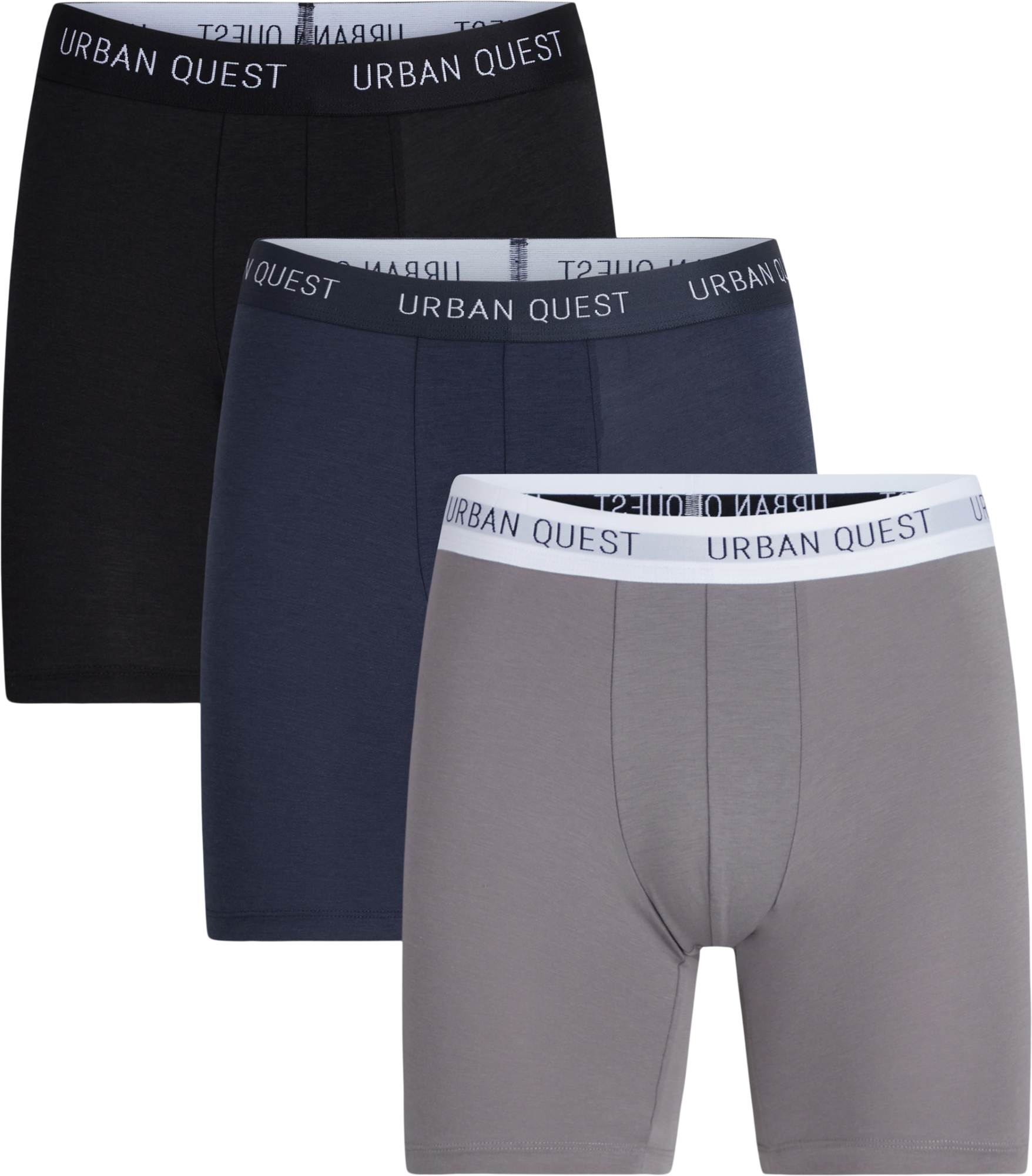 URBAN QUEST 3-pack Långa Ben Bambu Tights Underkläder