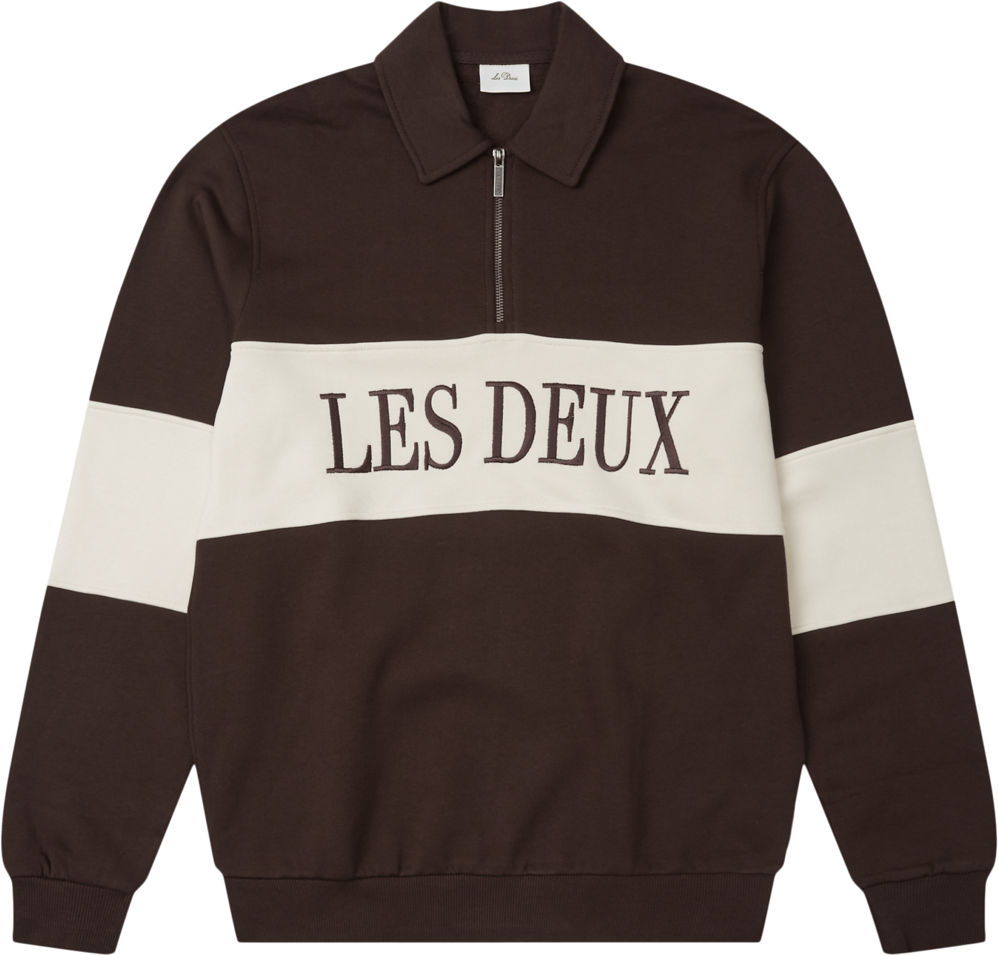 Les Deux ZIPPER RUGBY SWEATSHIRT 100249