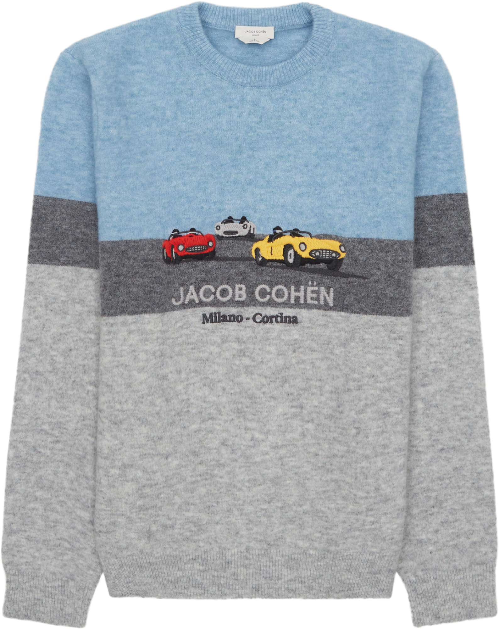 Jacob Cohën Embroidery Milano-Cortina Strik
