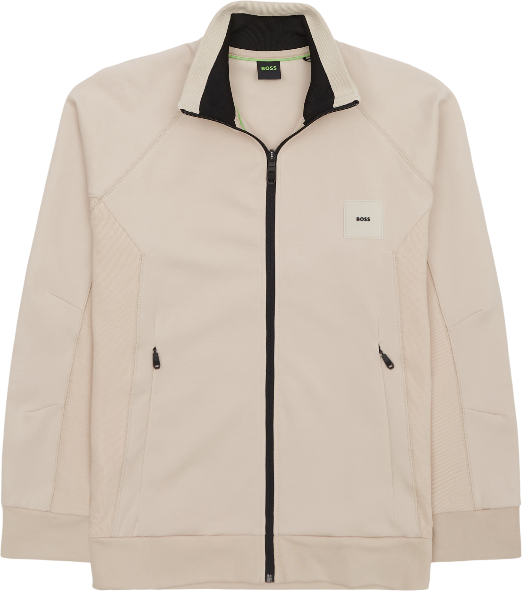 BOSS Green Skaz Rib Zip-Sweatshirt