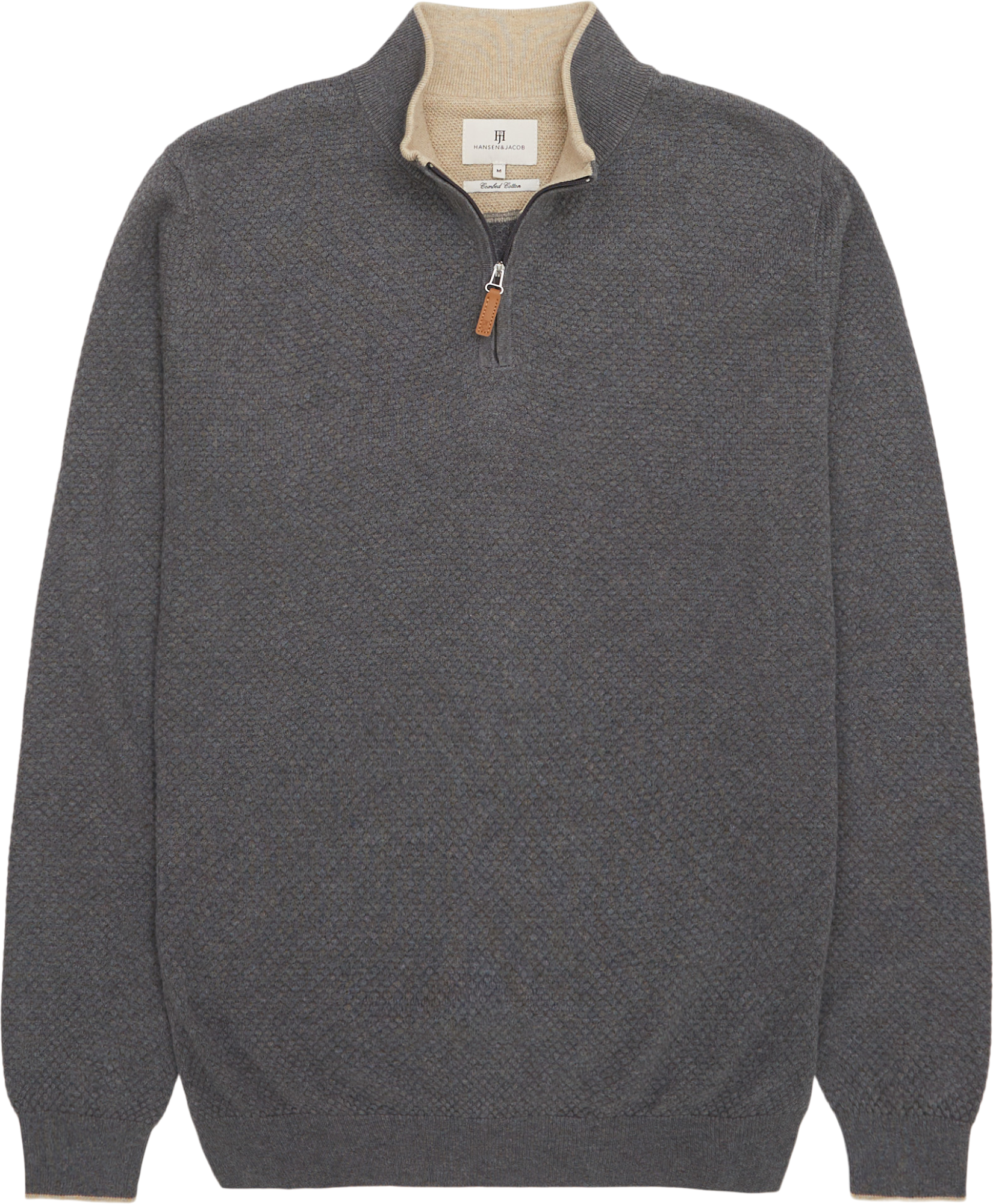 Hansen & Jacob Half-Zip Diamond Strik