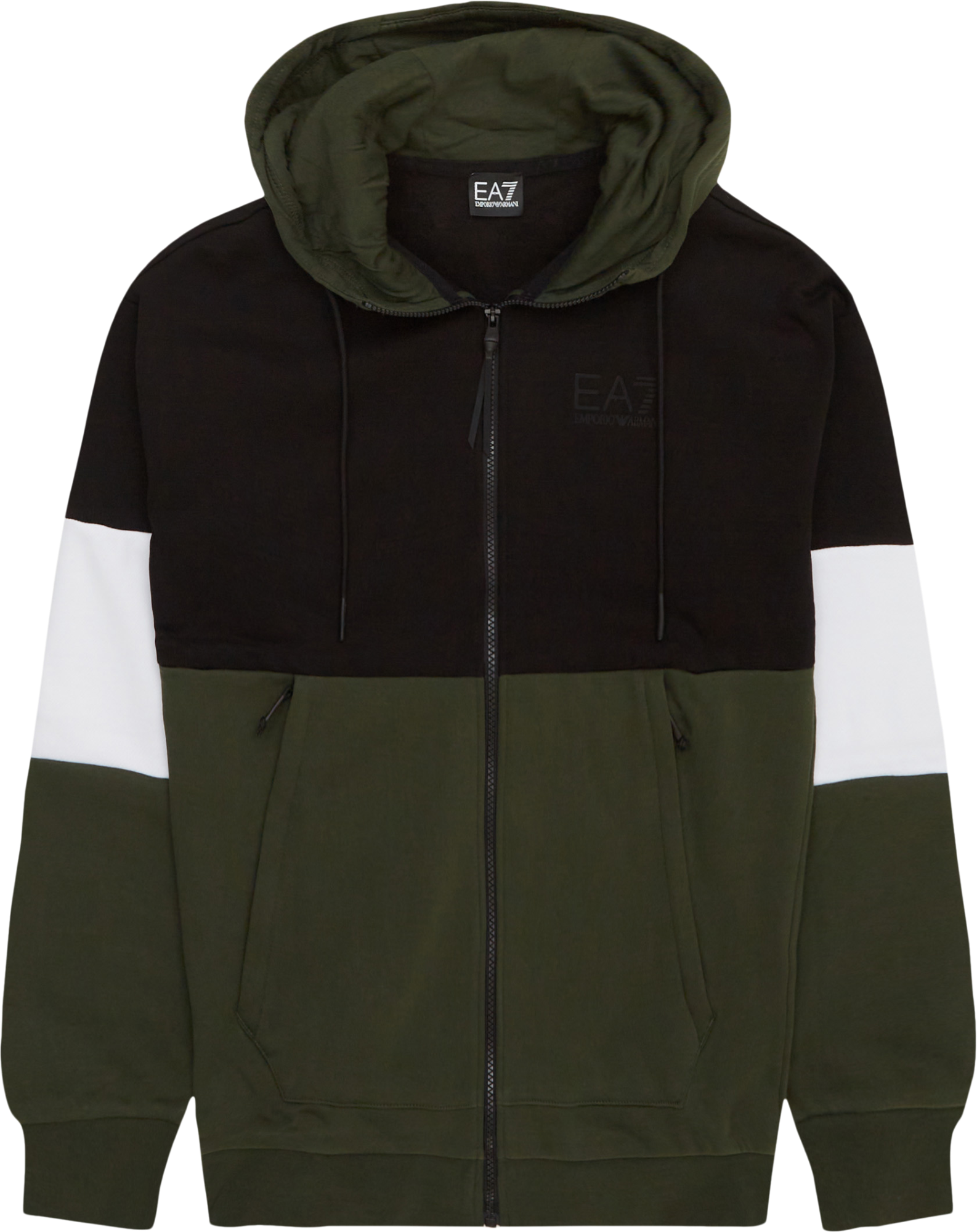 EA7 EA7 Hooded Zip Sweatshirt PJ07Z-6RPV55