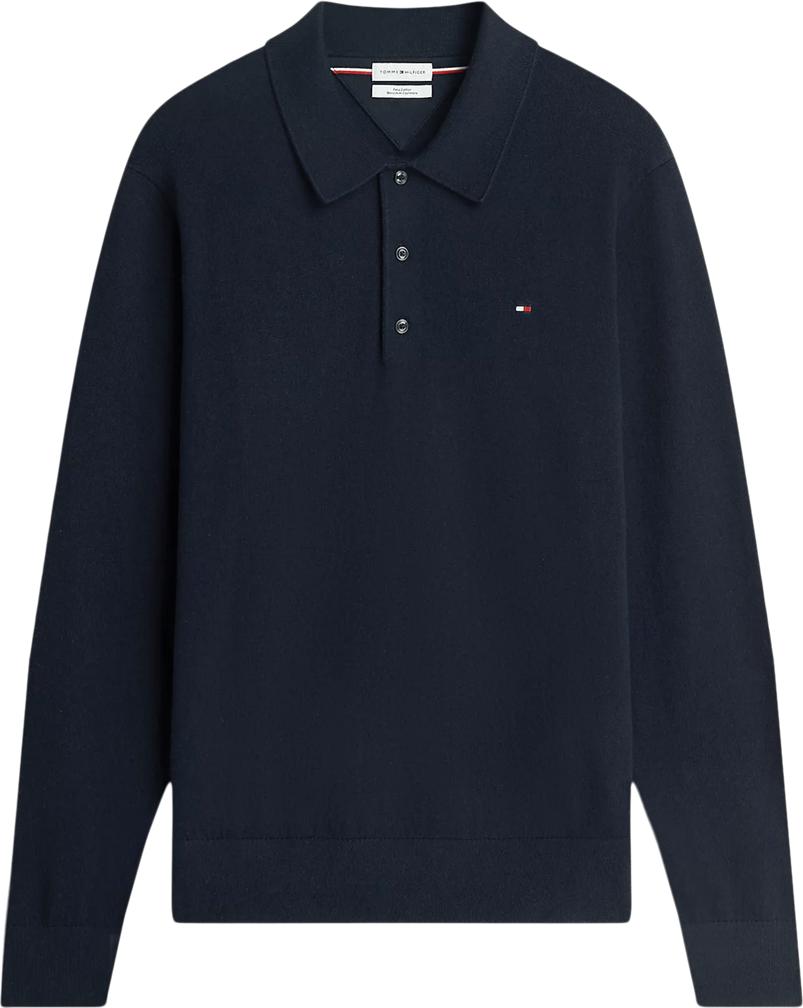 Tommy Hilfiger 36519 PIMA ORG CTN CASHMERE LS