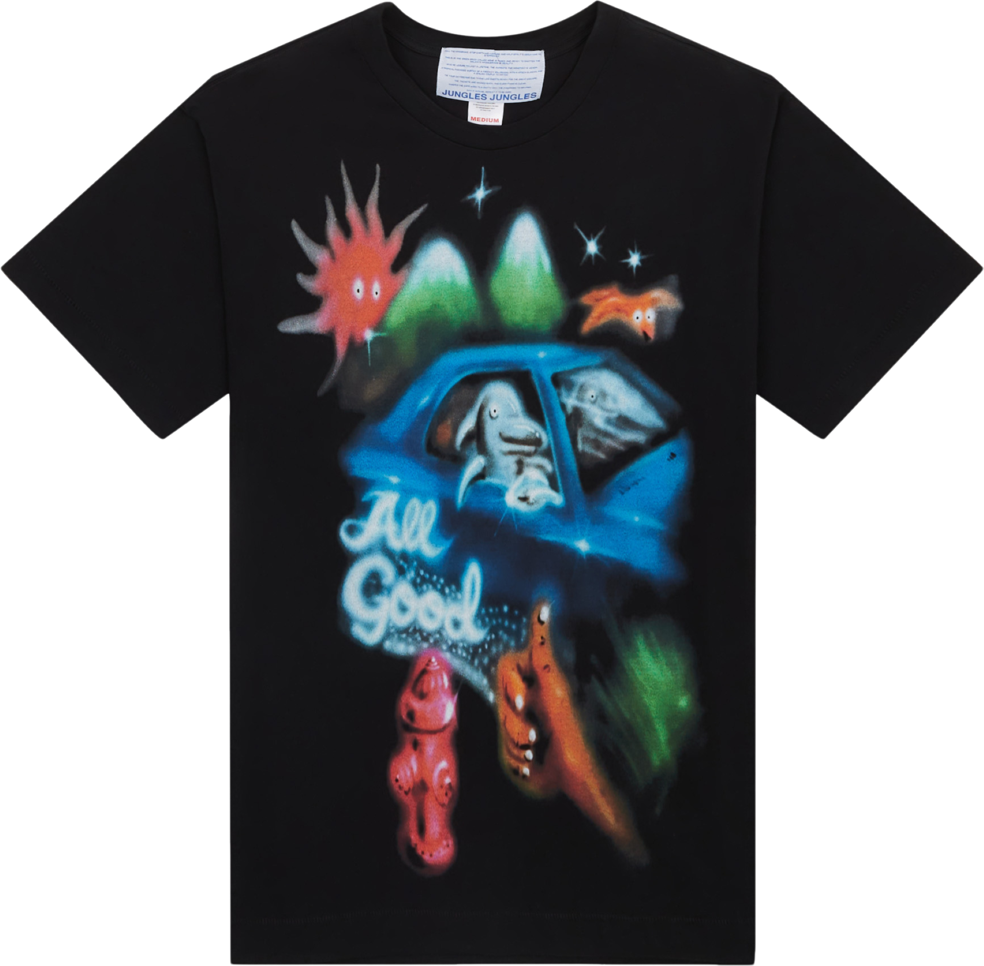 Jungles Jungles All Good Airbrush Tee