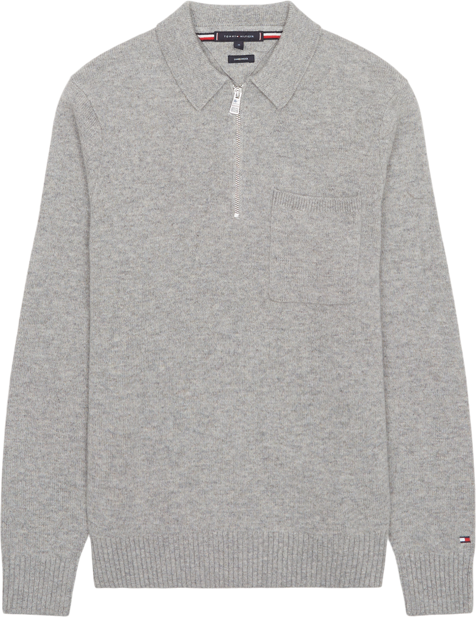 Tommy Hilfiger Lambswool Zip Strik