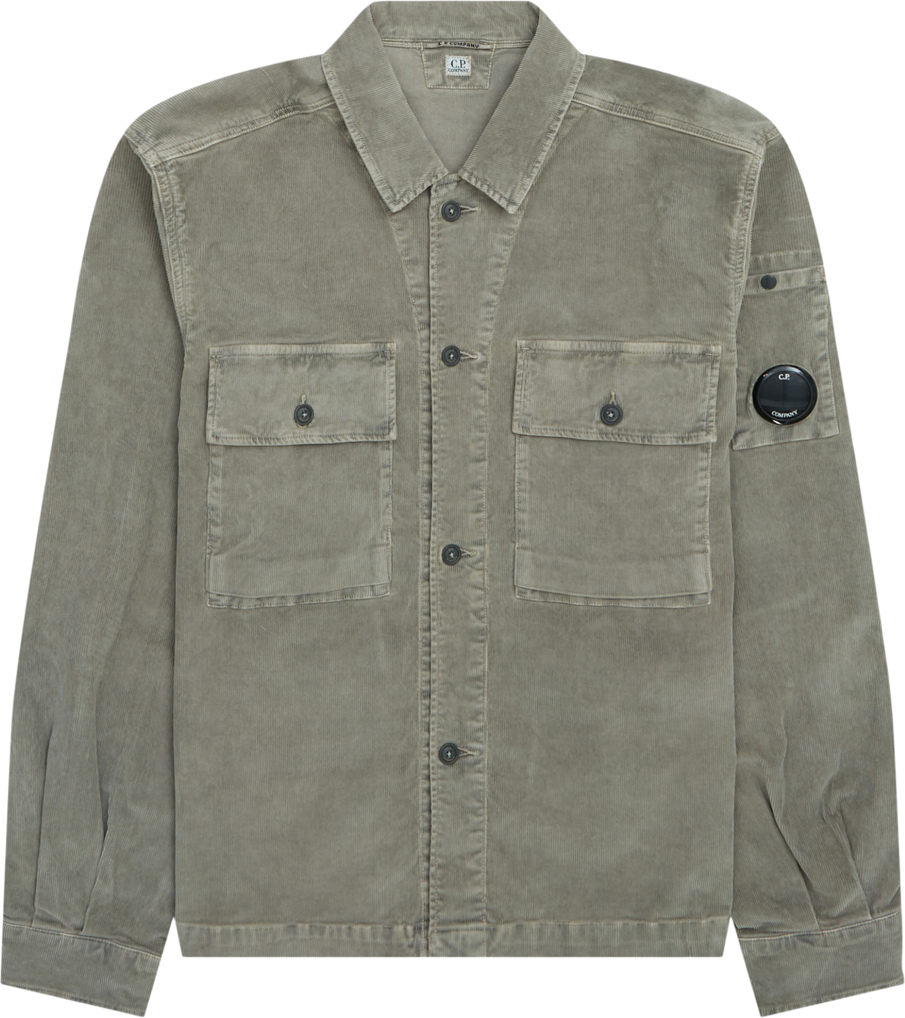 C.P. Company Corduroy Buttoned Utility Overshirt