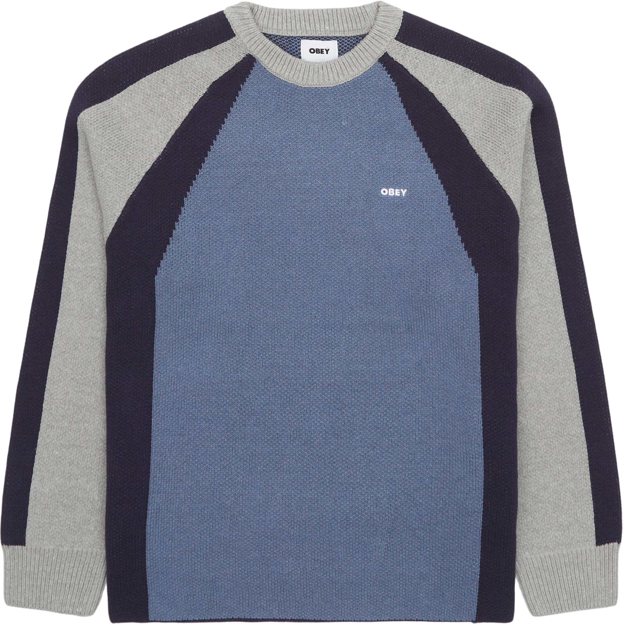Obey RAGLAN CREW NECK SWEATER 15100