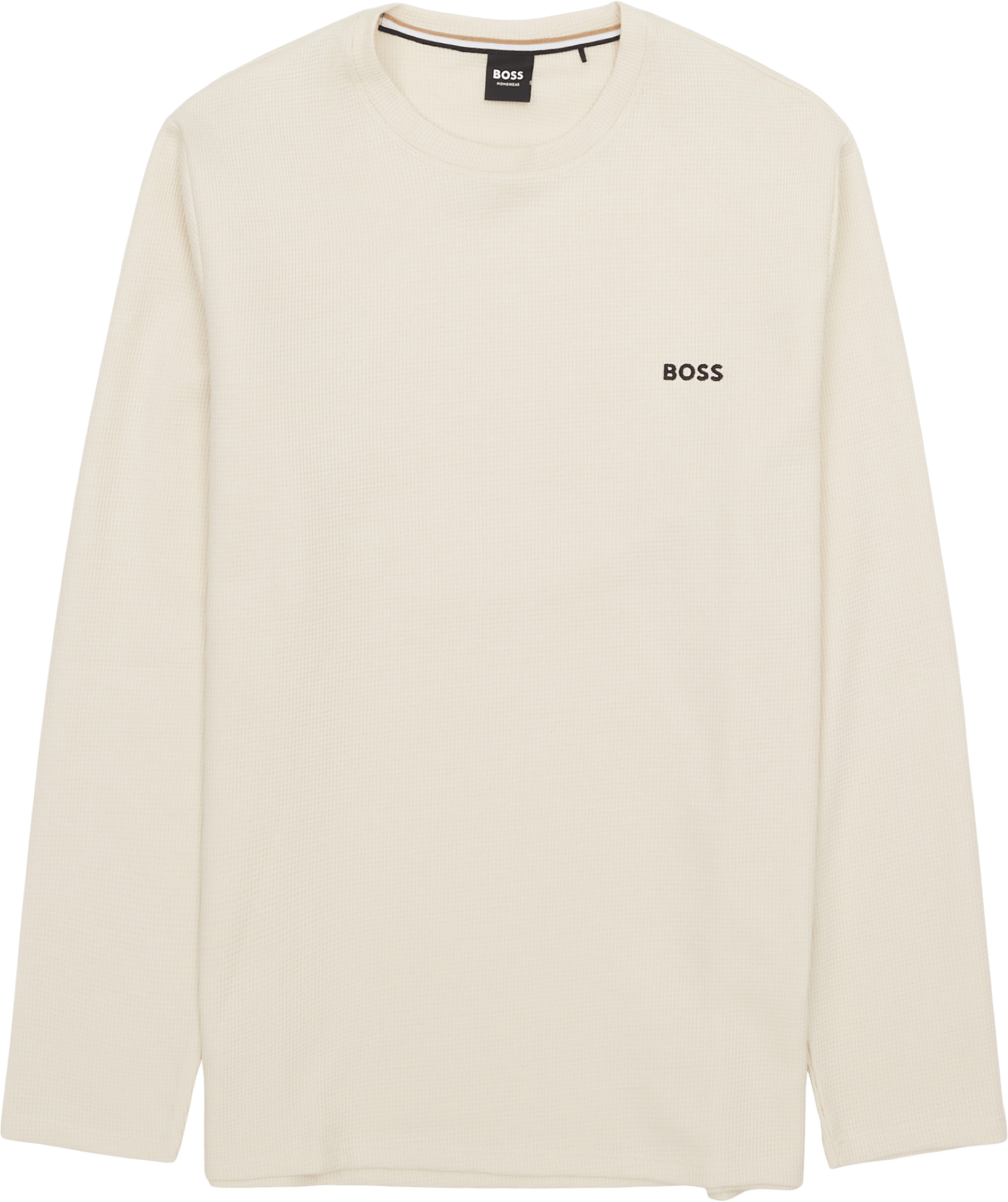 BOSS Black L/S Waffle T-shirt