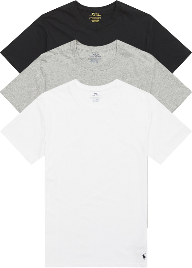 Polo Ralph Lauren 3-pack Crew Neck T-shirt