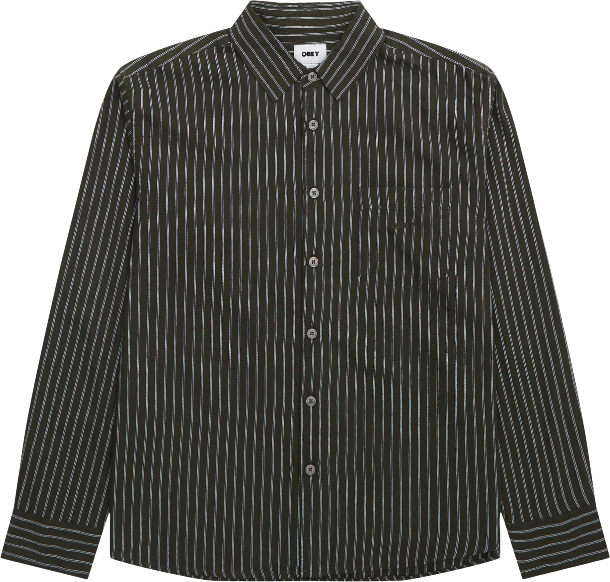 Obey Winsor Woven Skjorte