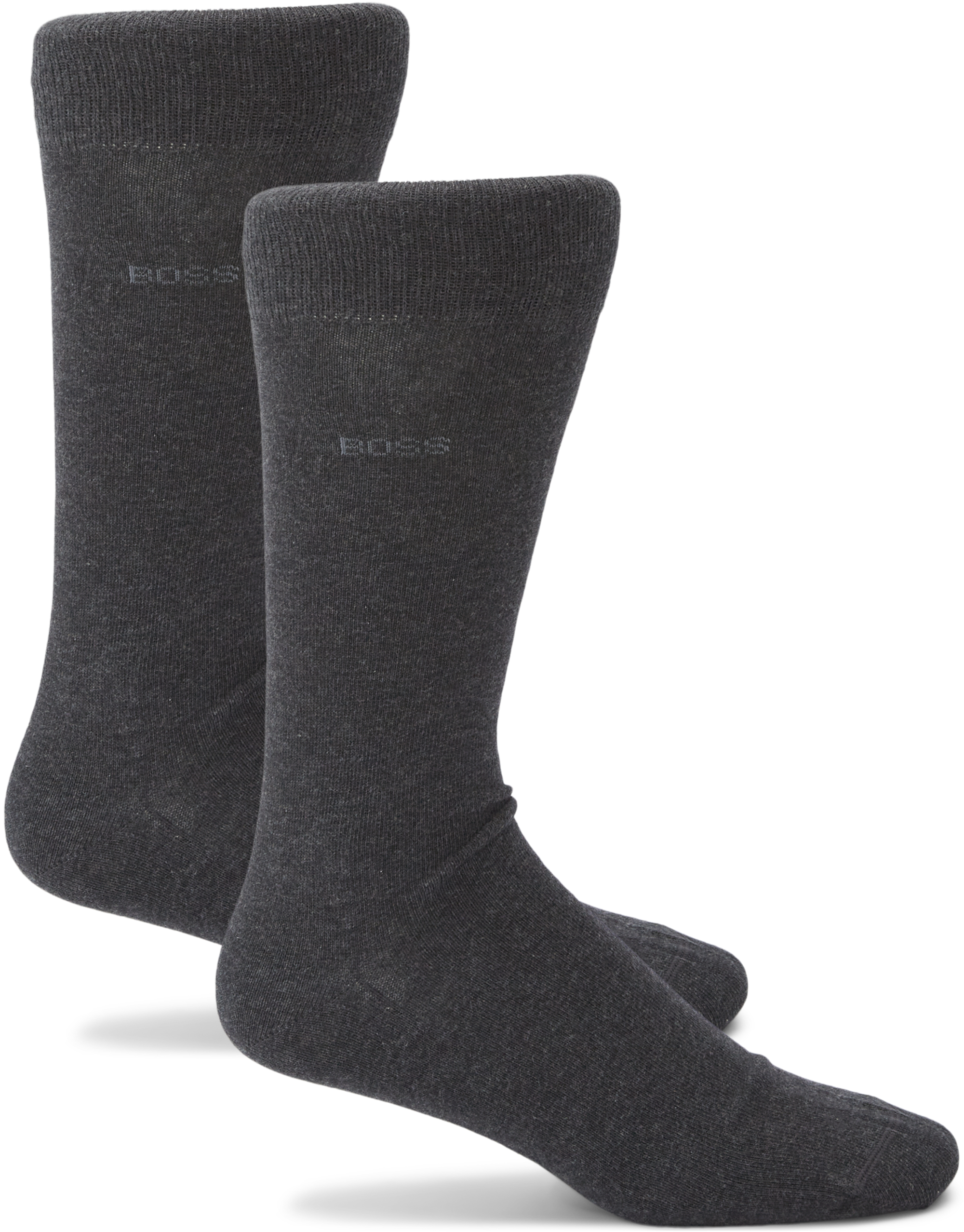BOSS Black 2-pak Soft Cotton Strømper