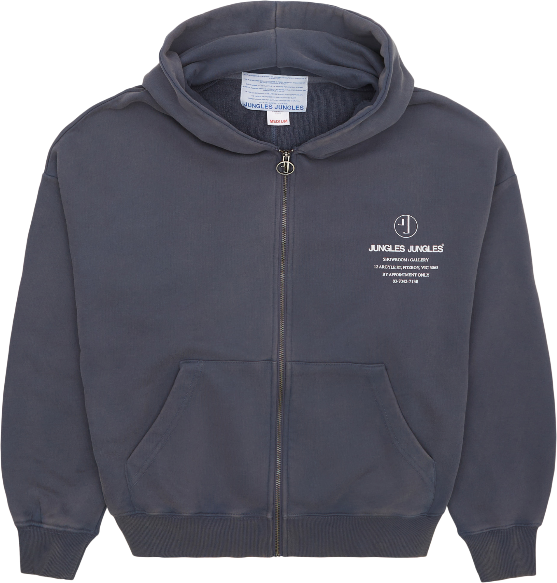 Jungles Jungles Appointment Only Zip-Hoodie