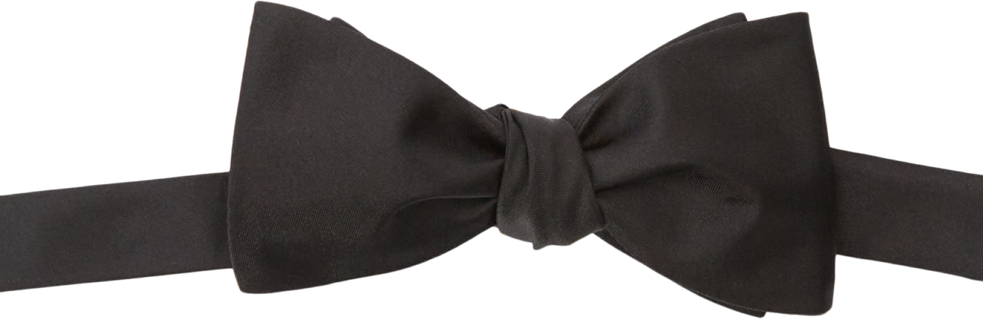 BOSS Black H-Bow Tie - Self Tie