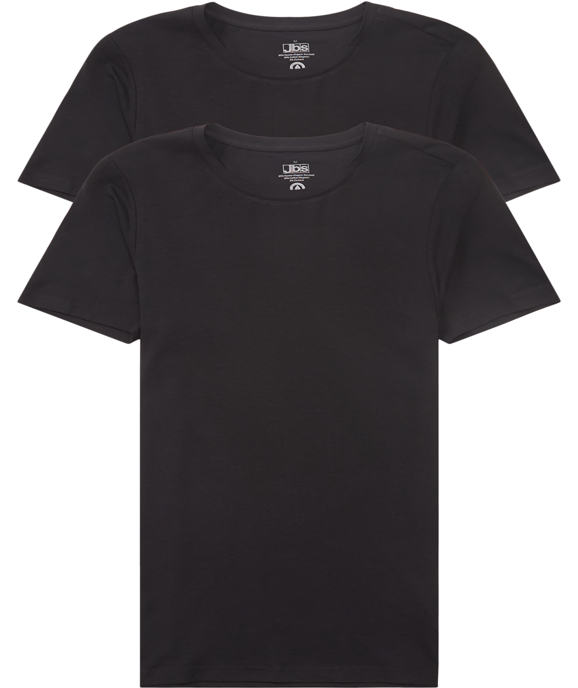 JBS 180-2 2-PACK O-NECK BAMBOO UND
