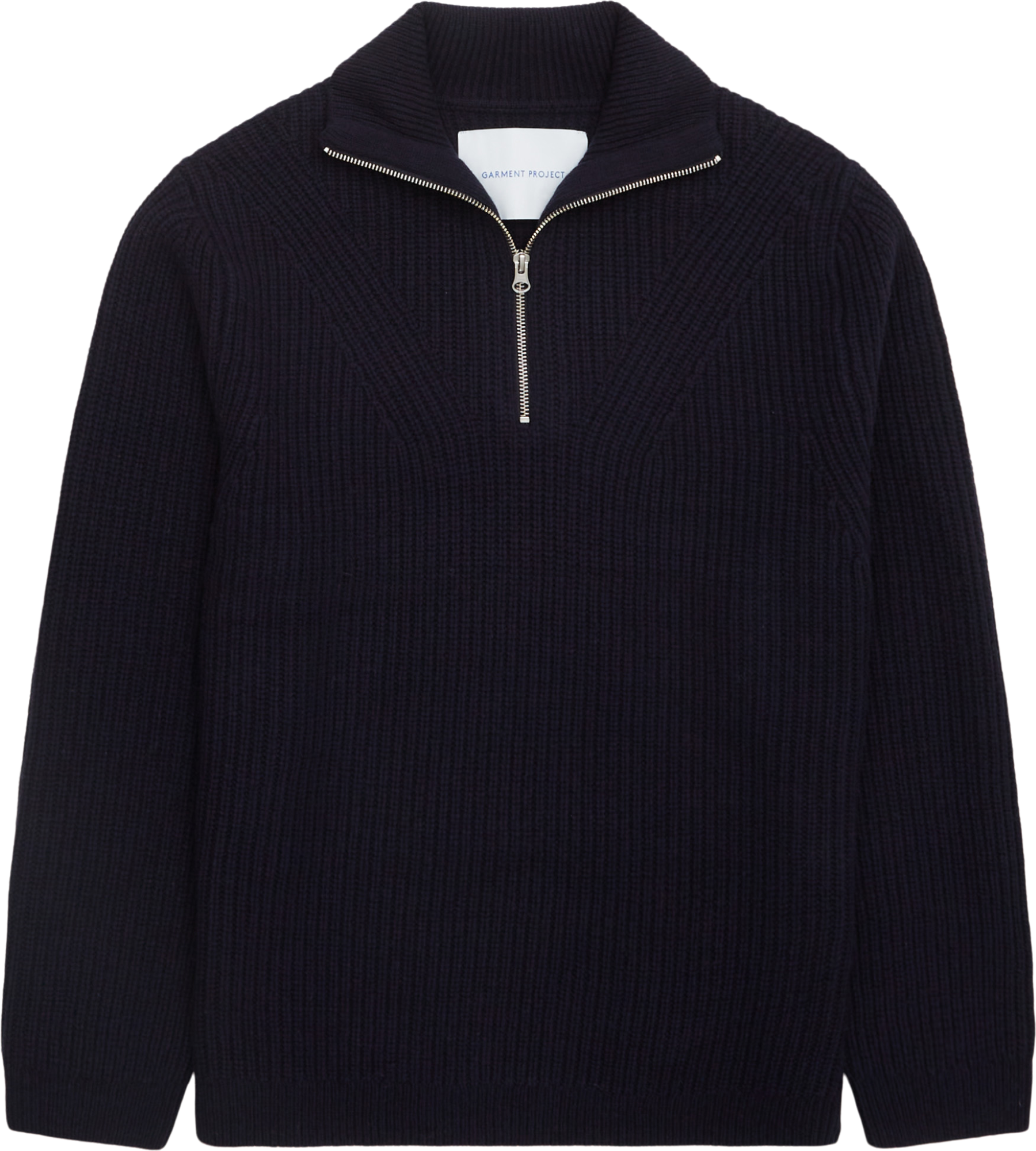 Garment Project HALF ZIP WOOL KNIT GPC1416 STR