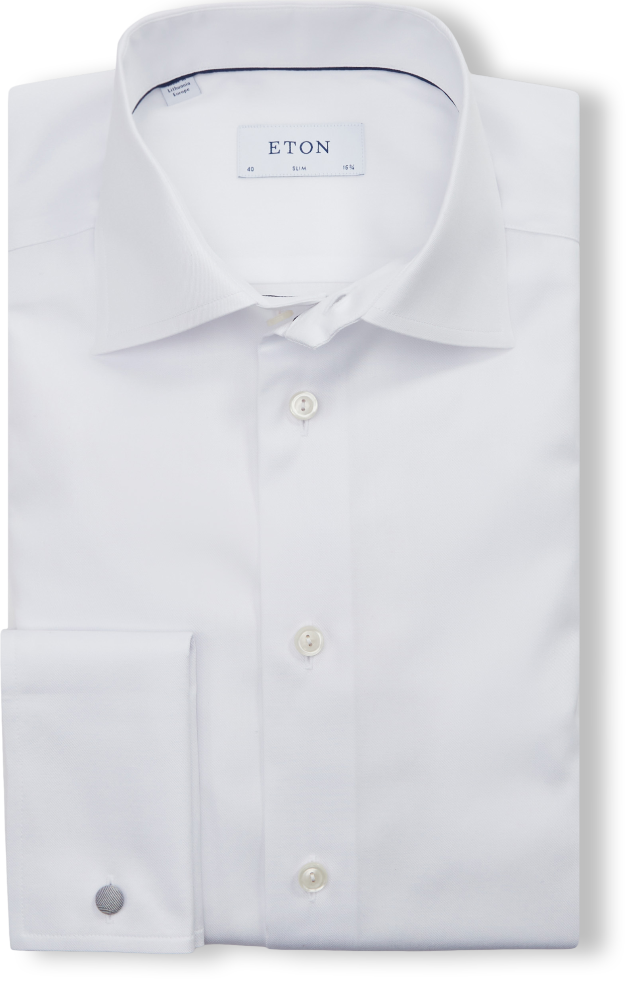 Eton 3000 Twill French Cuff Skjorte