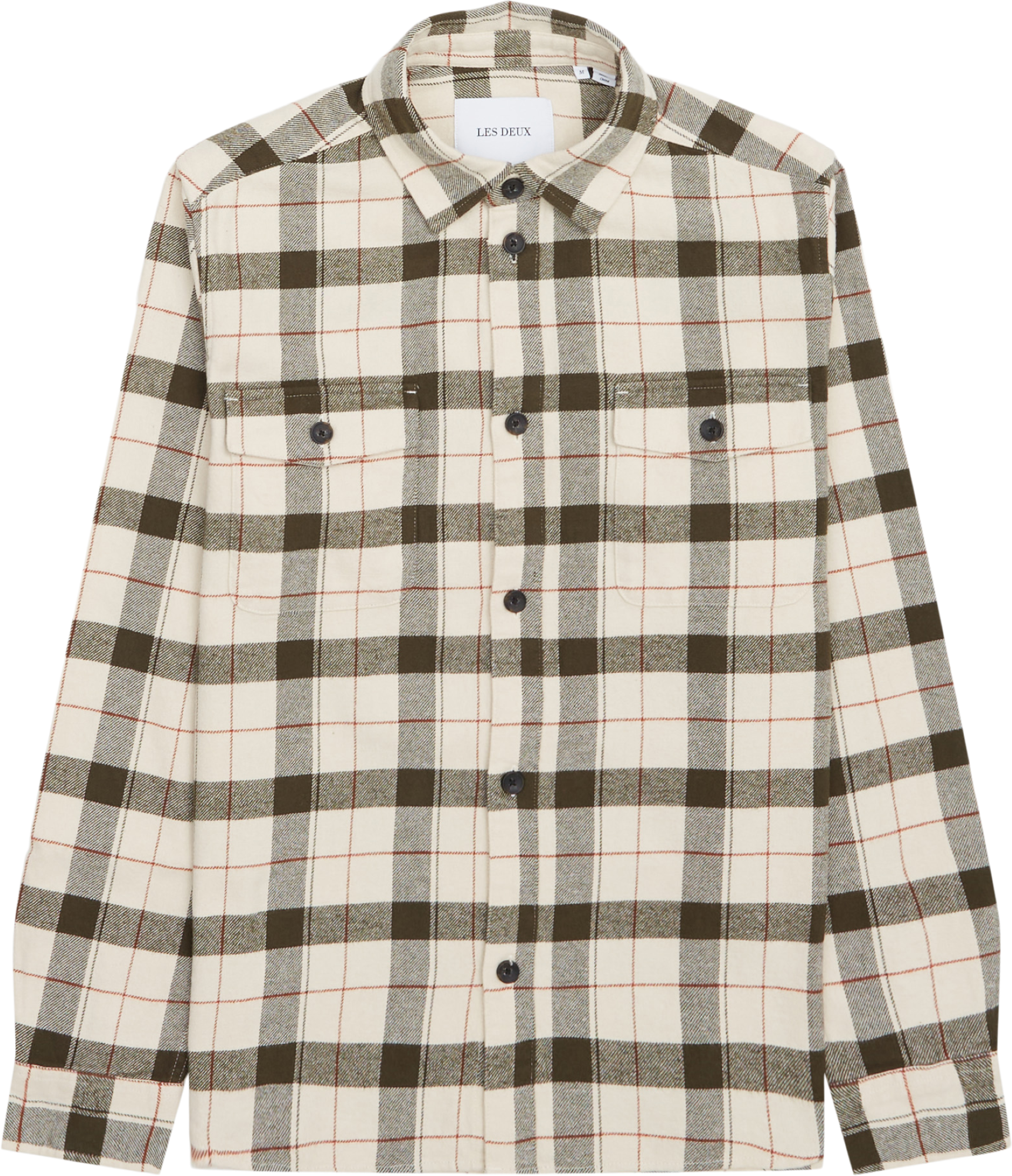 Les Deux Lennon Flannel Skjorte