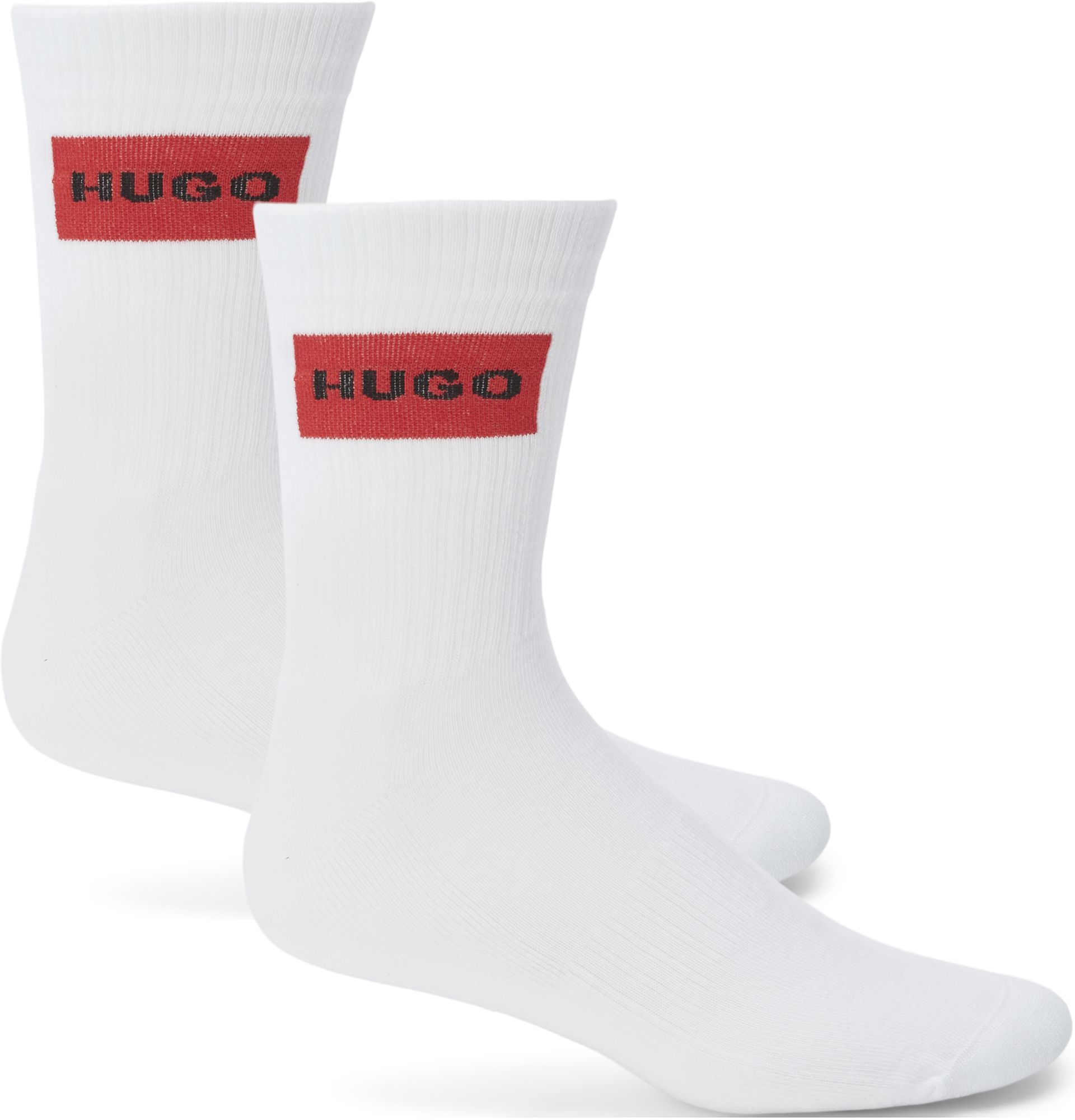 HUGO  2-pack QS Ribbstrumpor