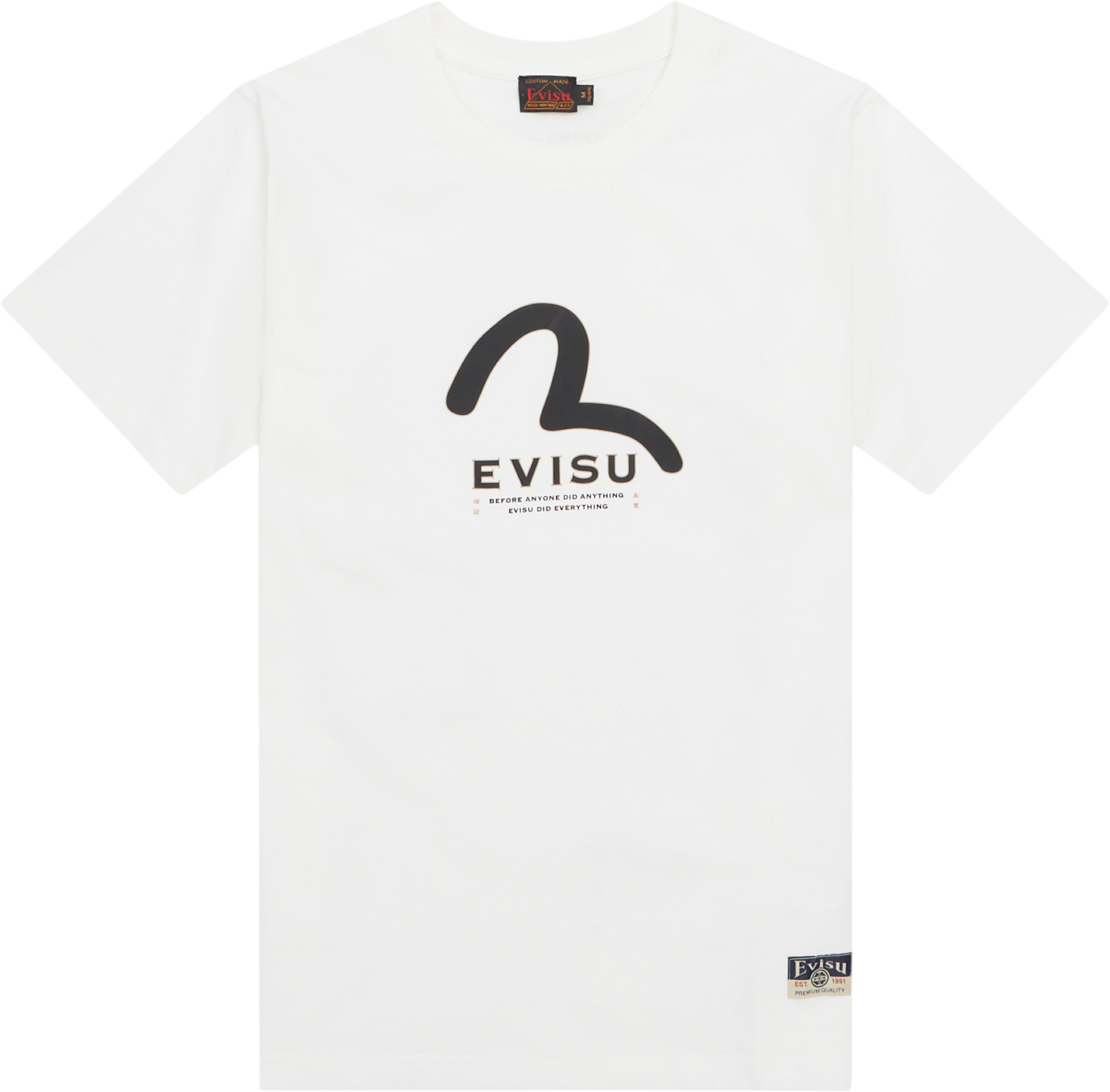 EVISU  Seagull Print Multi Pocket T-Shirt