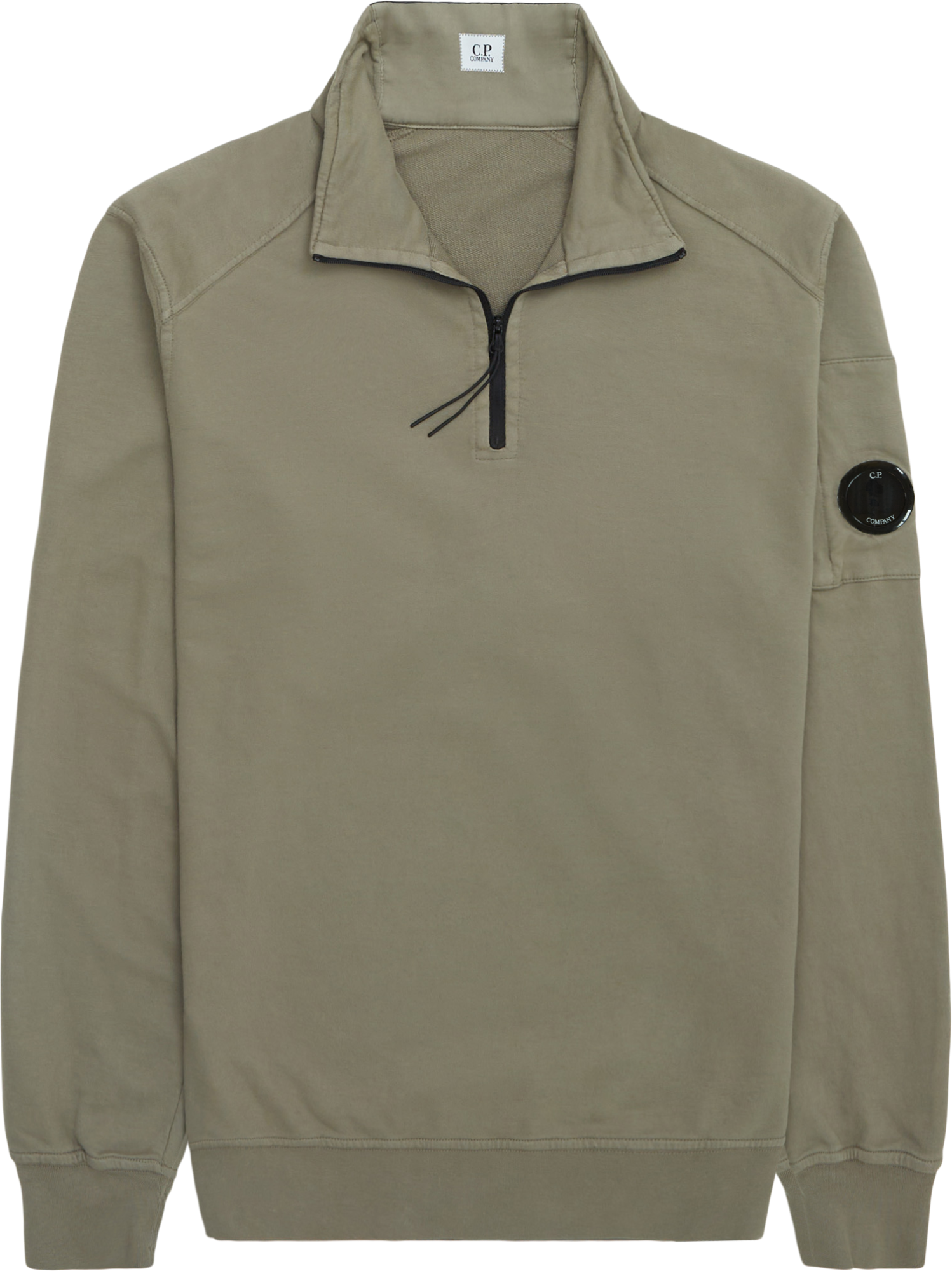 C.P. Company Polo Collar Light Fleece Sweatshirt