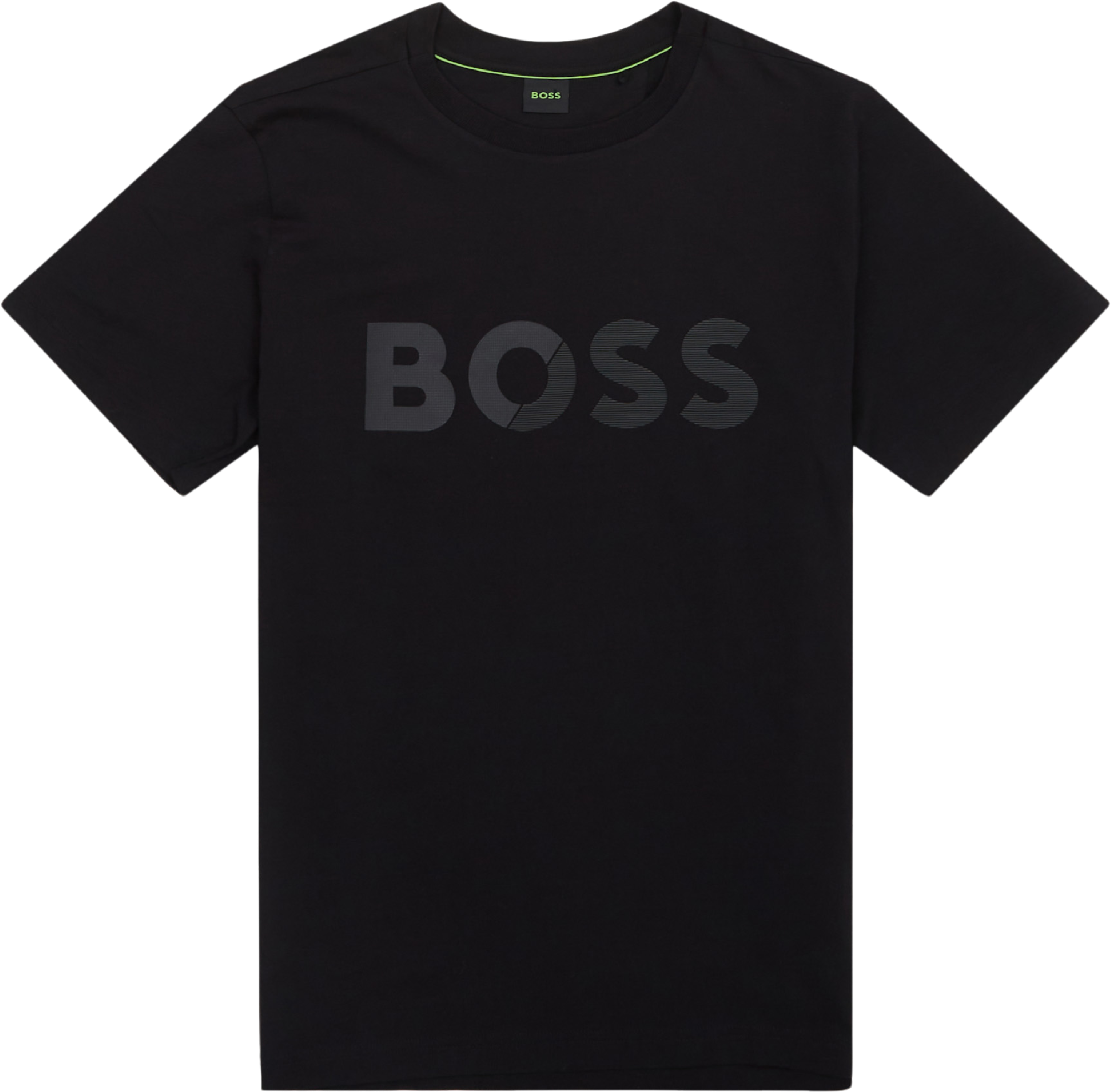 BOSS Green Tee Tape Logo T-shirt