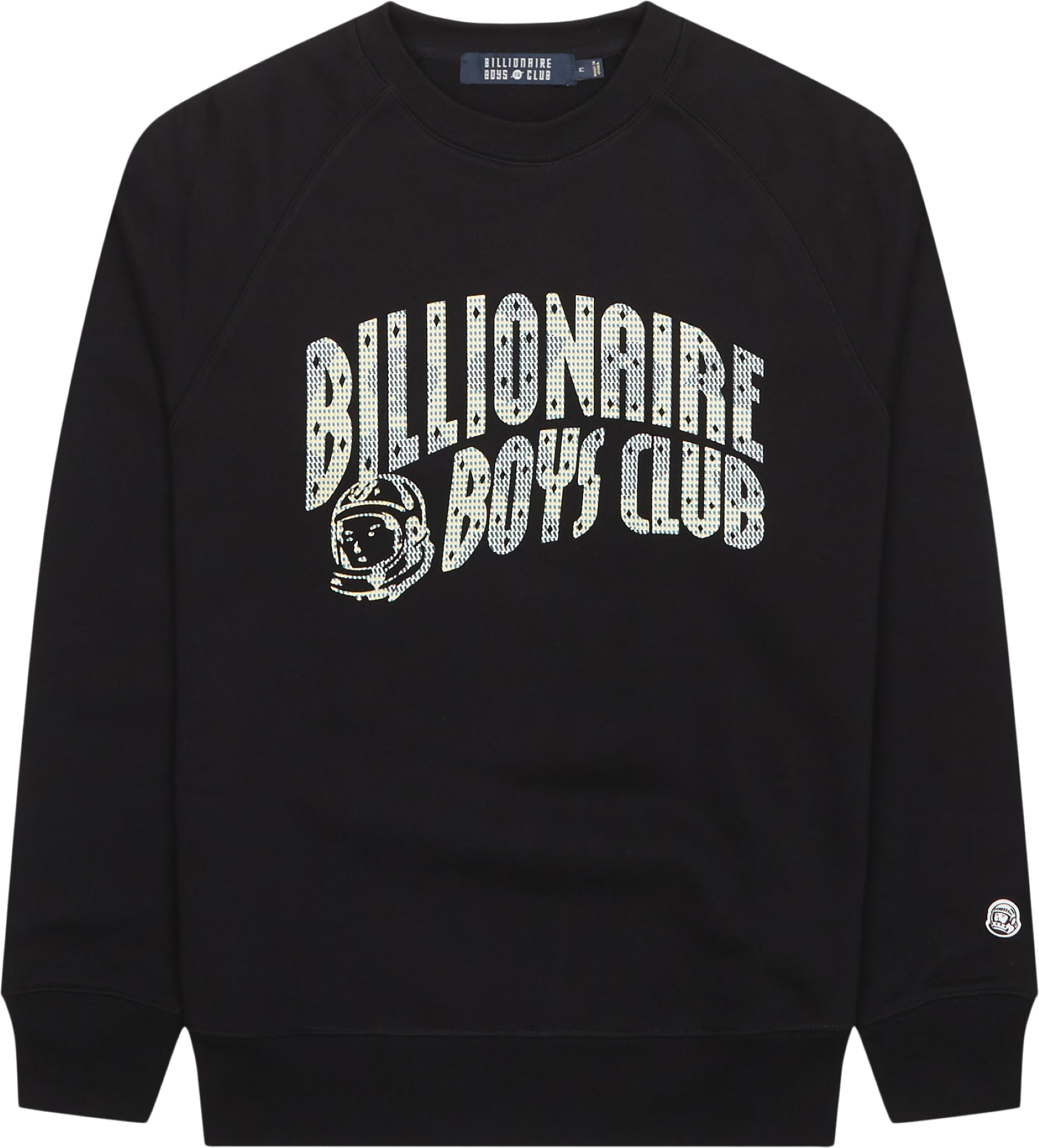 Billionaire Boys Club B25337 TRI TONE ARCH LOGO CREW