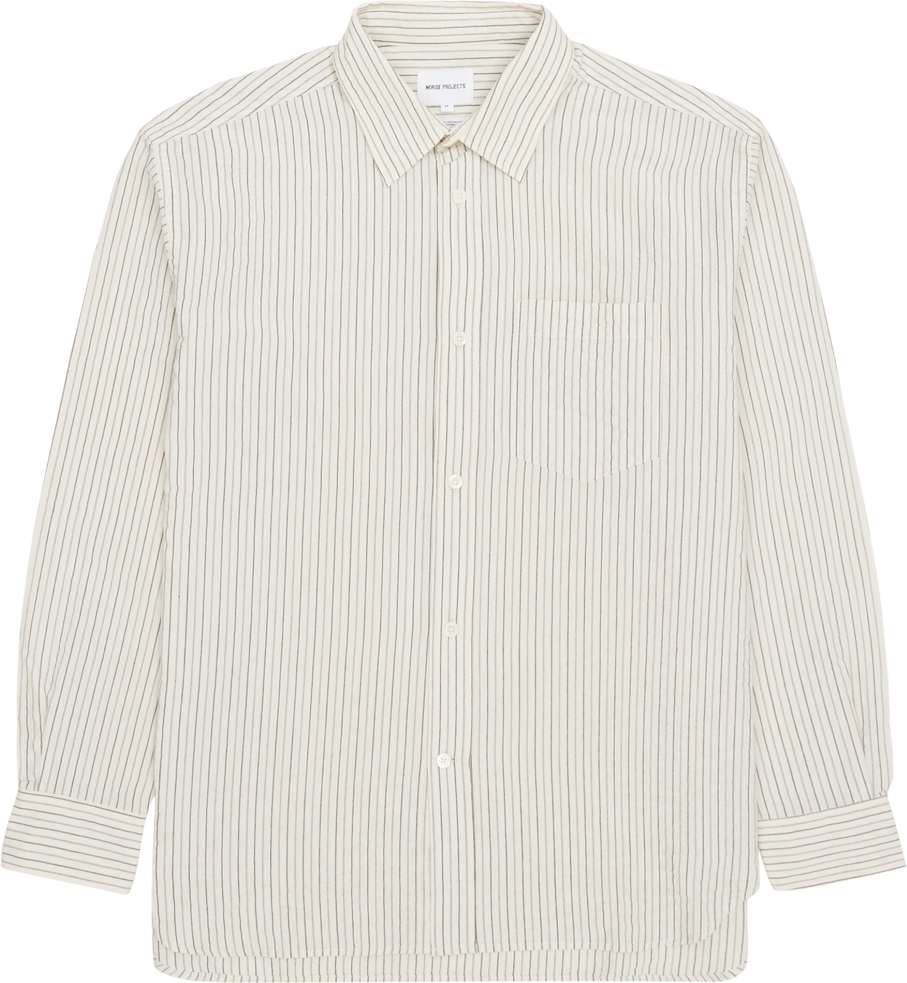 Norse Projects Oversized Stripe Skjorte