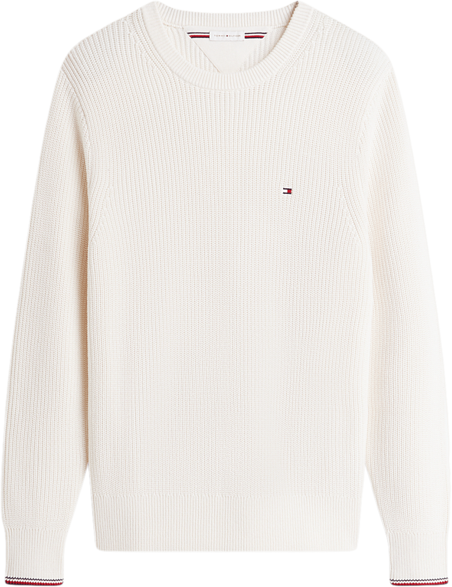 Tommy Hilfiger 41516 RWB RIB CREW NECK STRIK