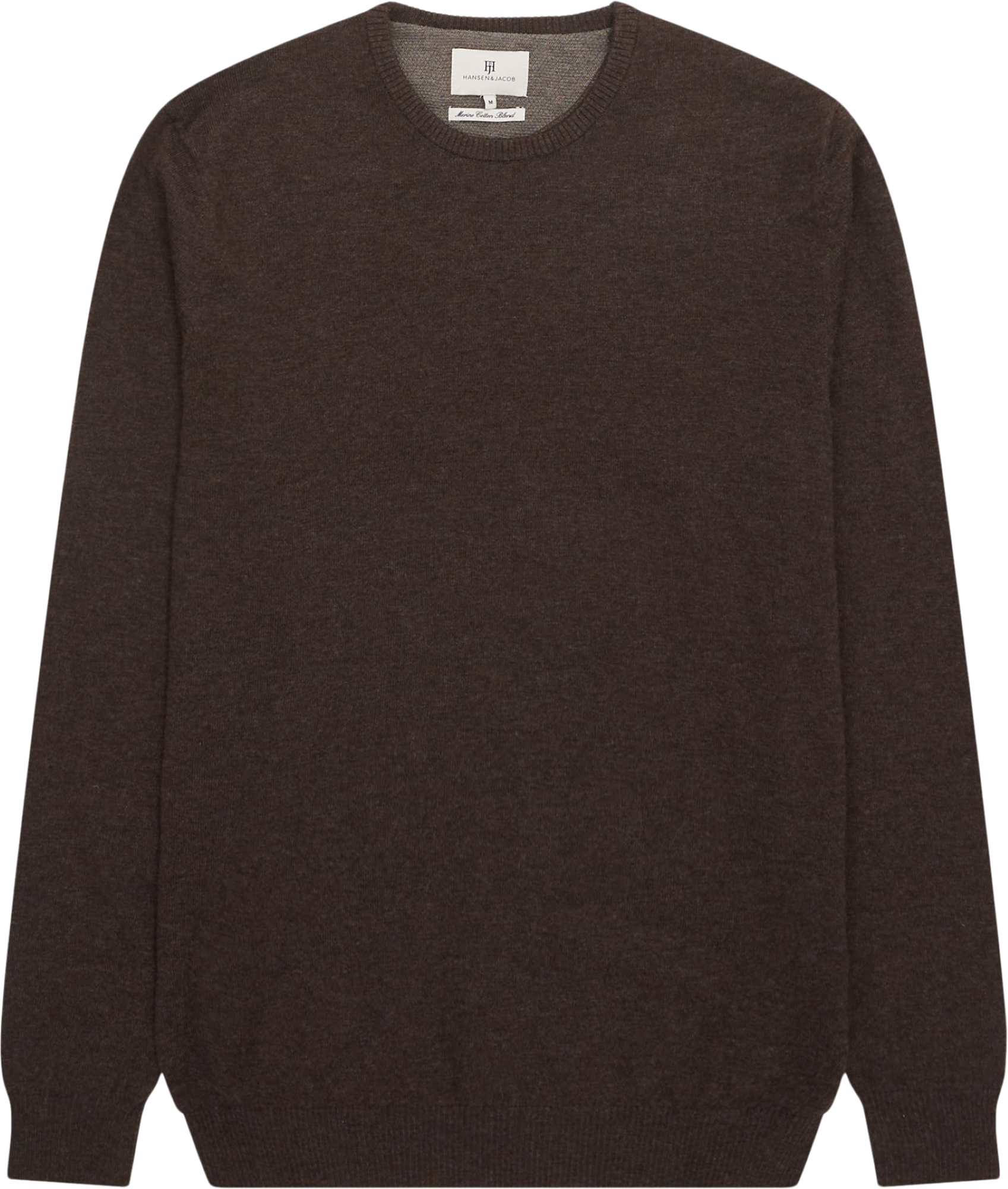 Hansen & Jacob 11755 CREW NECK SWEATER ELBOW