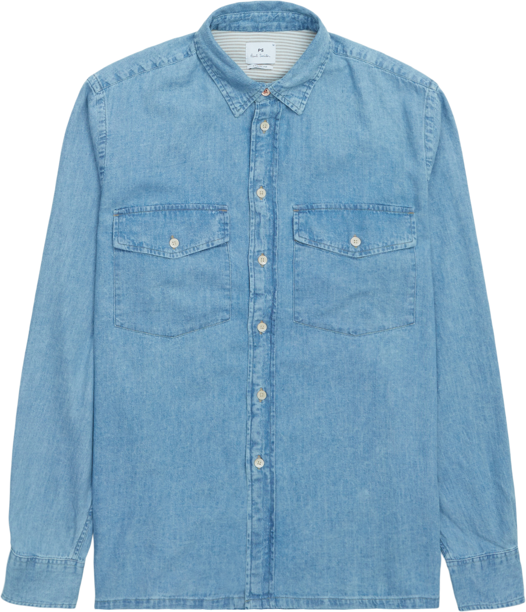 PS Paul Smith 2PKT Denim Skjorte