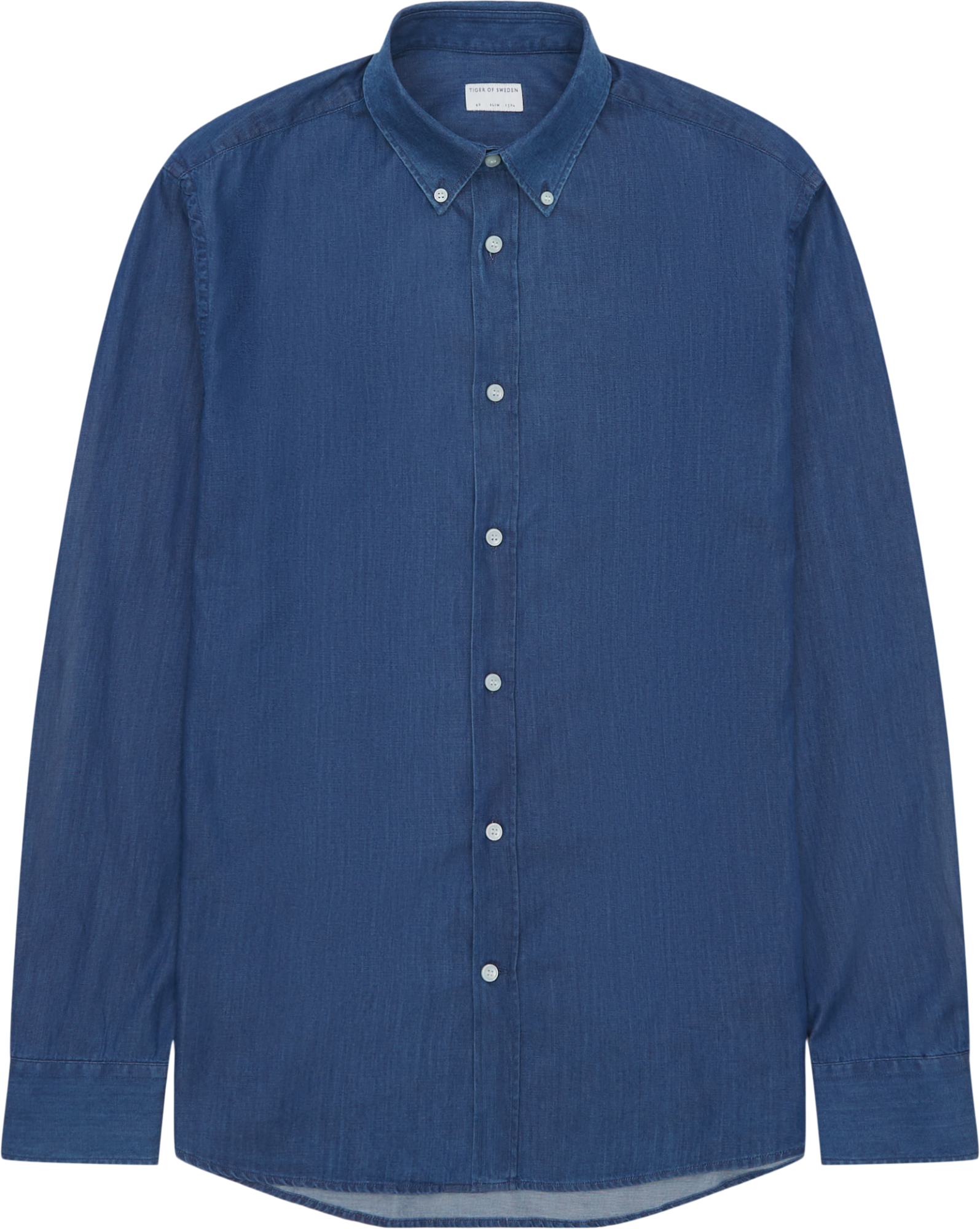 Tiger of Sweden Adley Slim Fit Denim Shirt Medium Blue