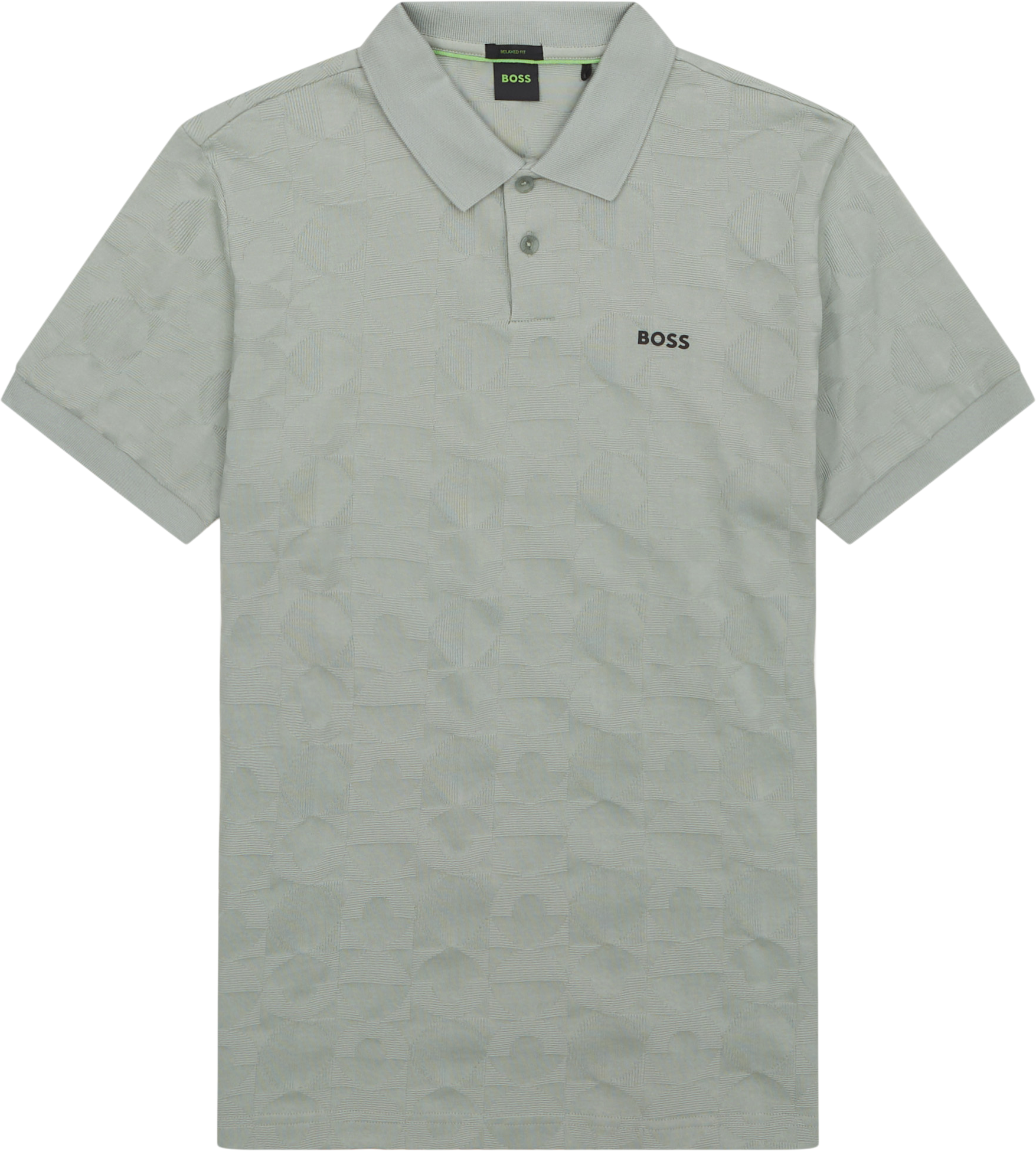 BOSS Green Pirax Striped Polo T-shirt