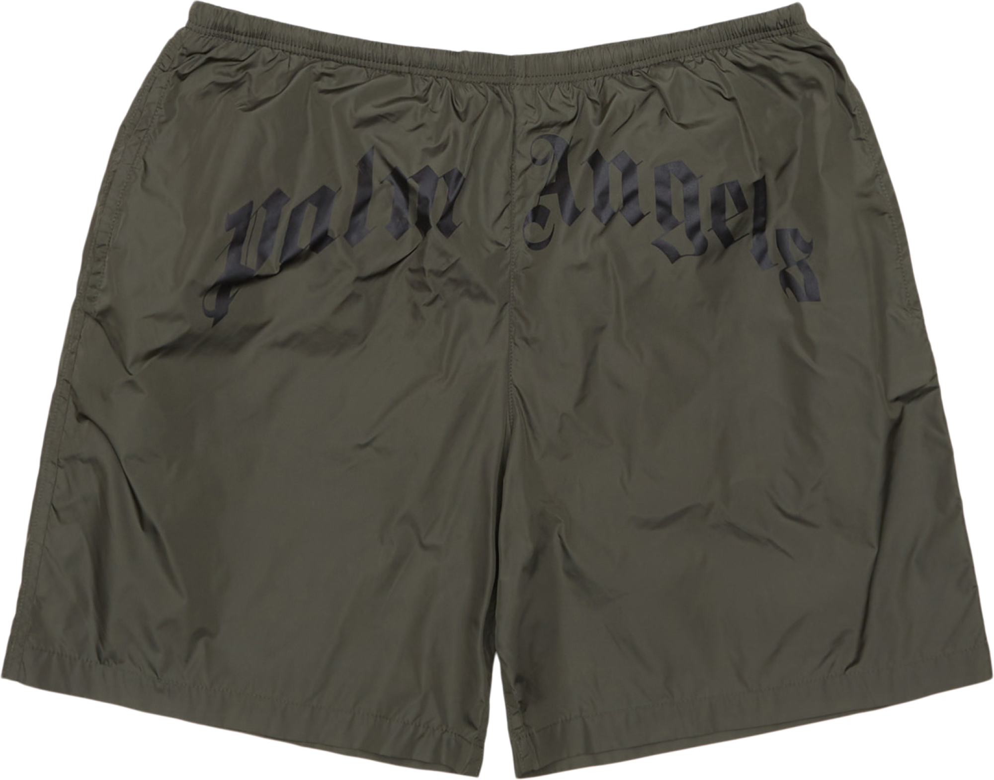 Palm Angels Curved Logo Swin Shorts