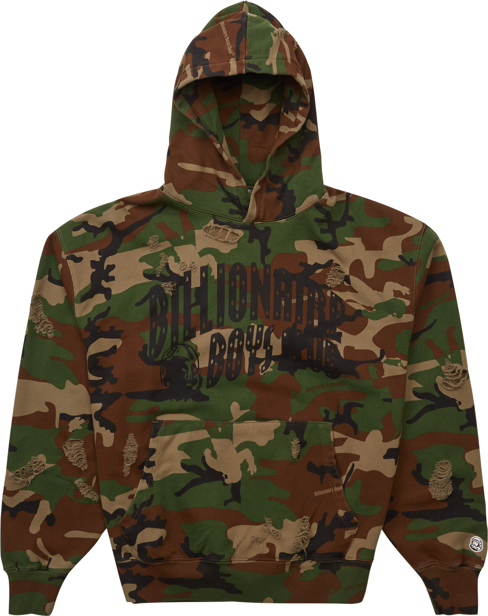 Billionaire Boys Club DISTRESSED OVERSIZED POPOVER H