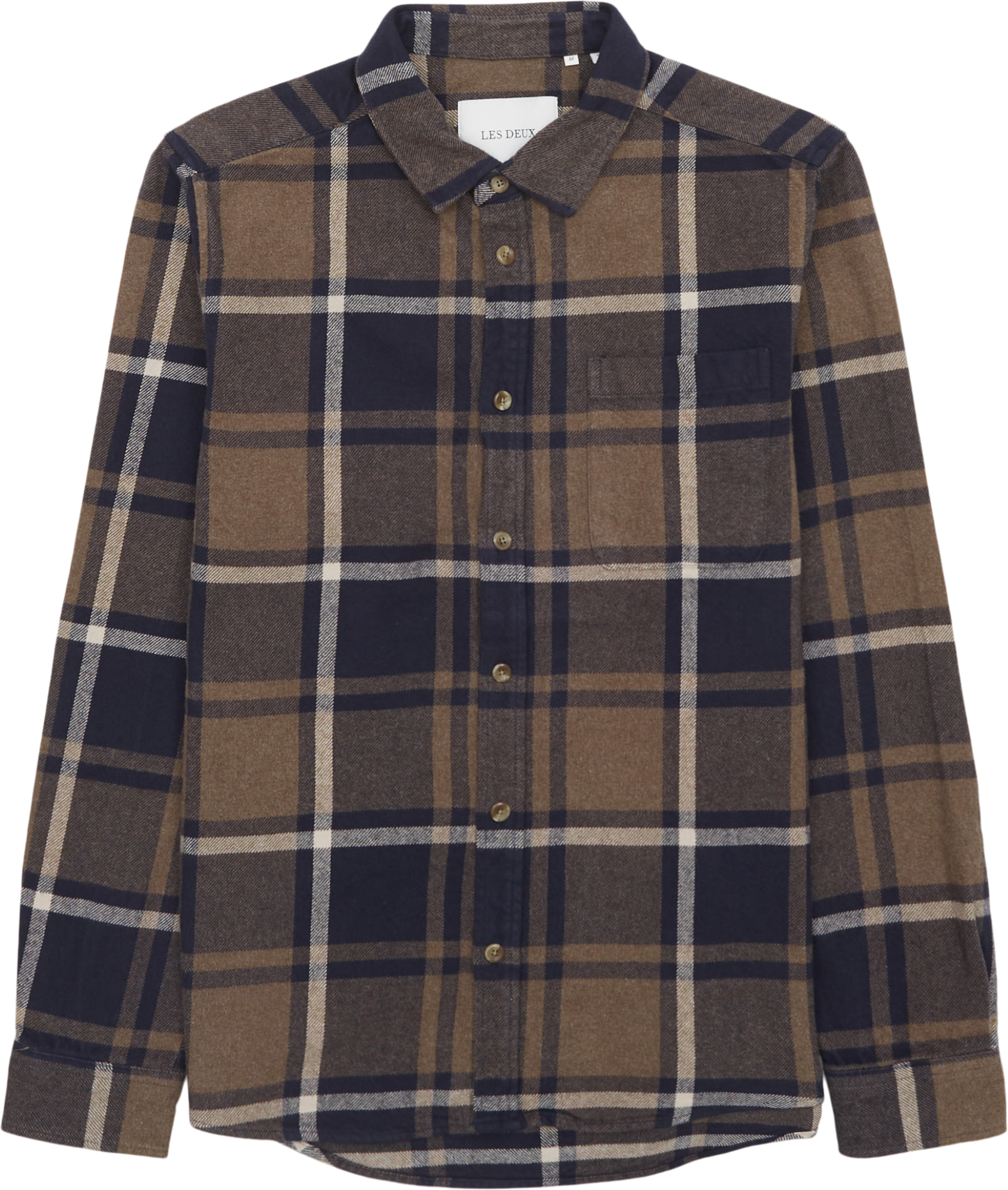 Les Deux Jeremy Flannel Skjorta