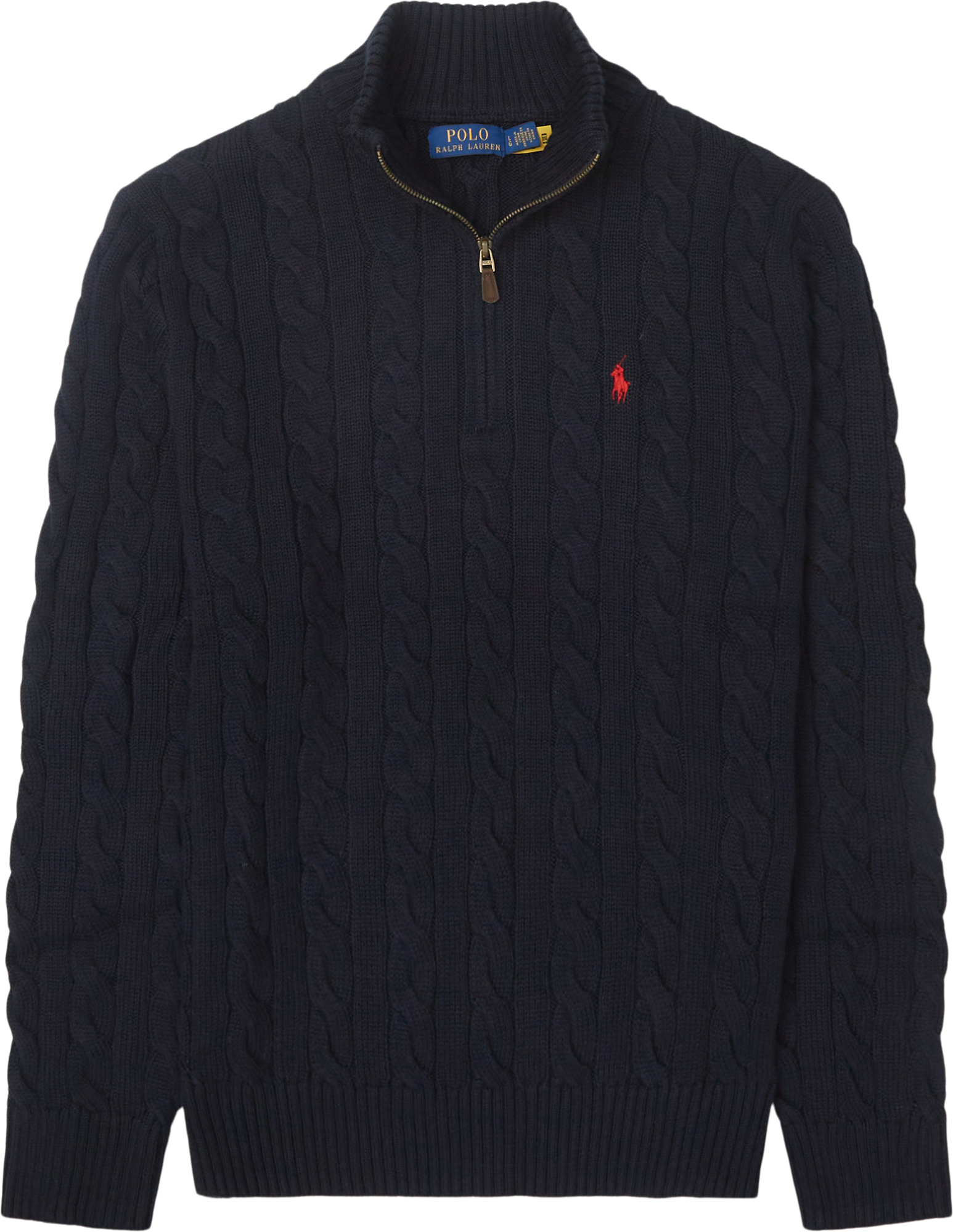 Polo Ralph Lauren 710810841 COTTON CABEL 1/4 ZIP