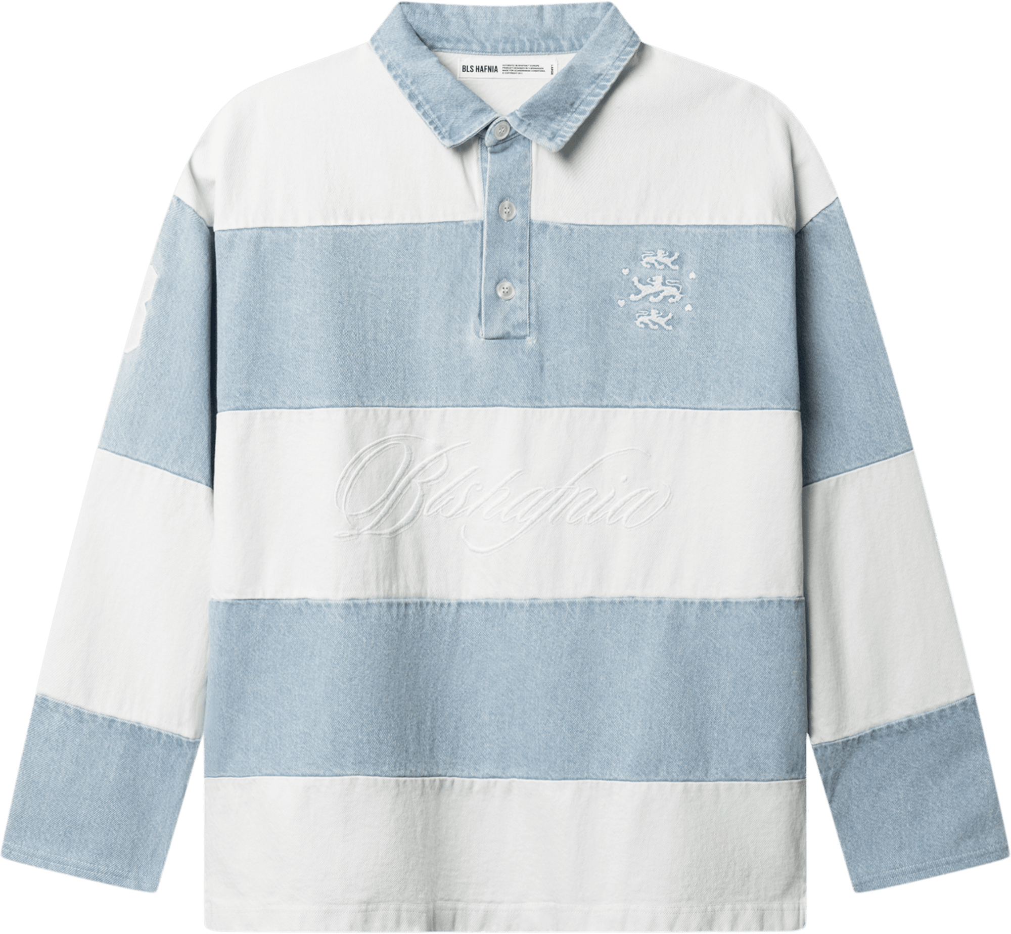 BLS  DENIM POLO 202608038 SWEAT SHI