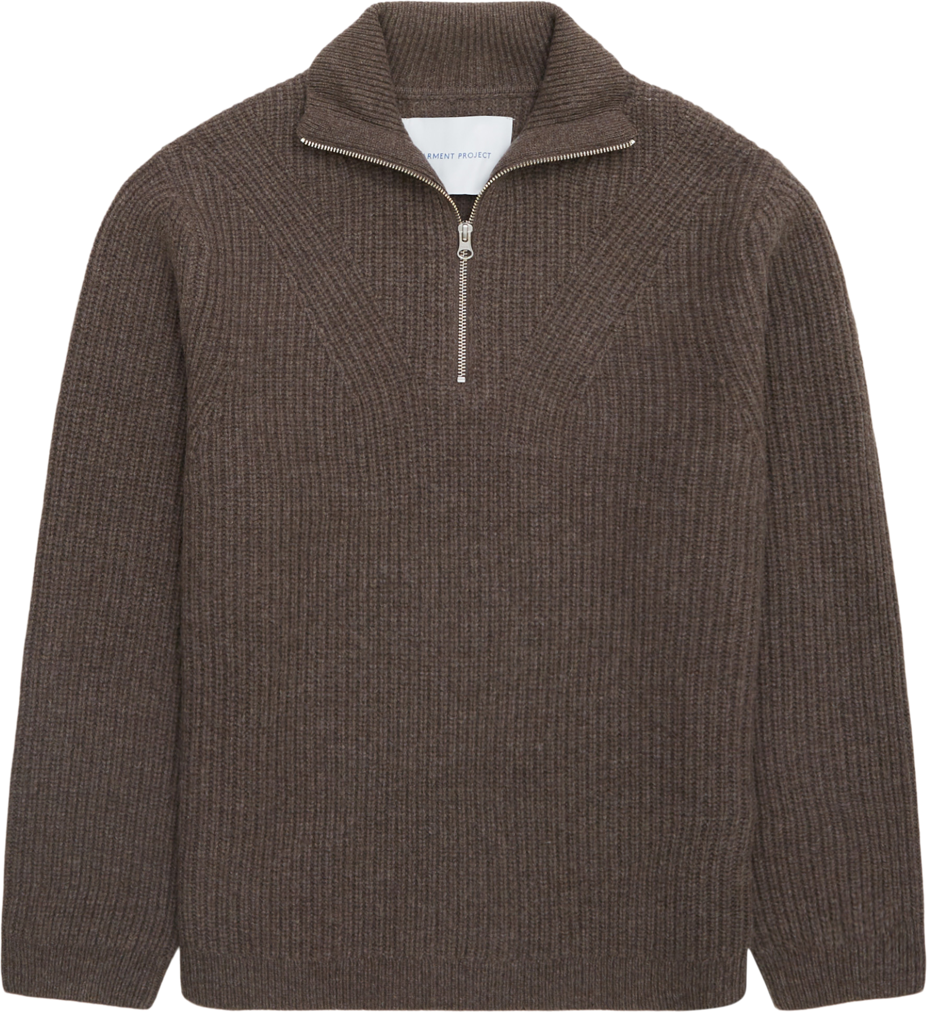 Garment Project HALF ZIP WOOL KNIT GPC1415 STR