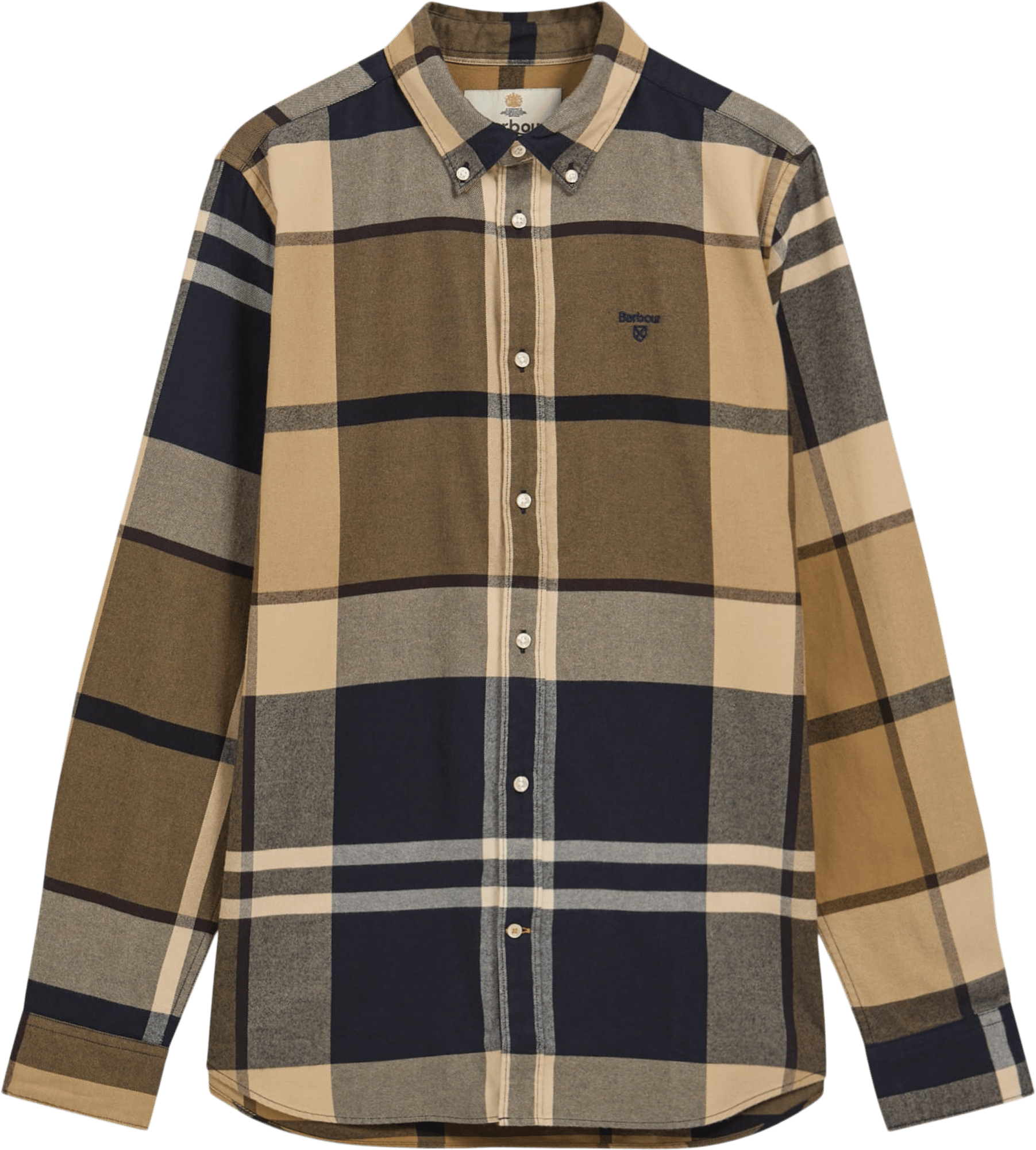 Barbour Tartan Trimmed Overshirt