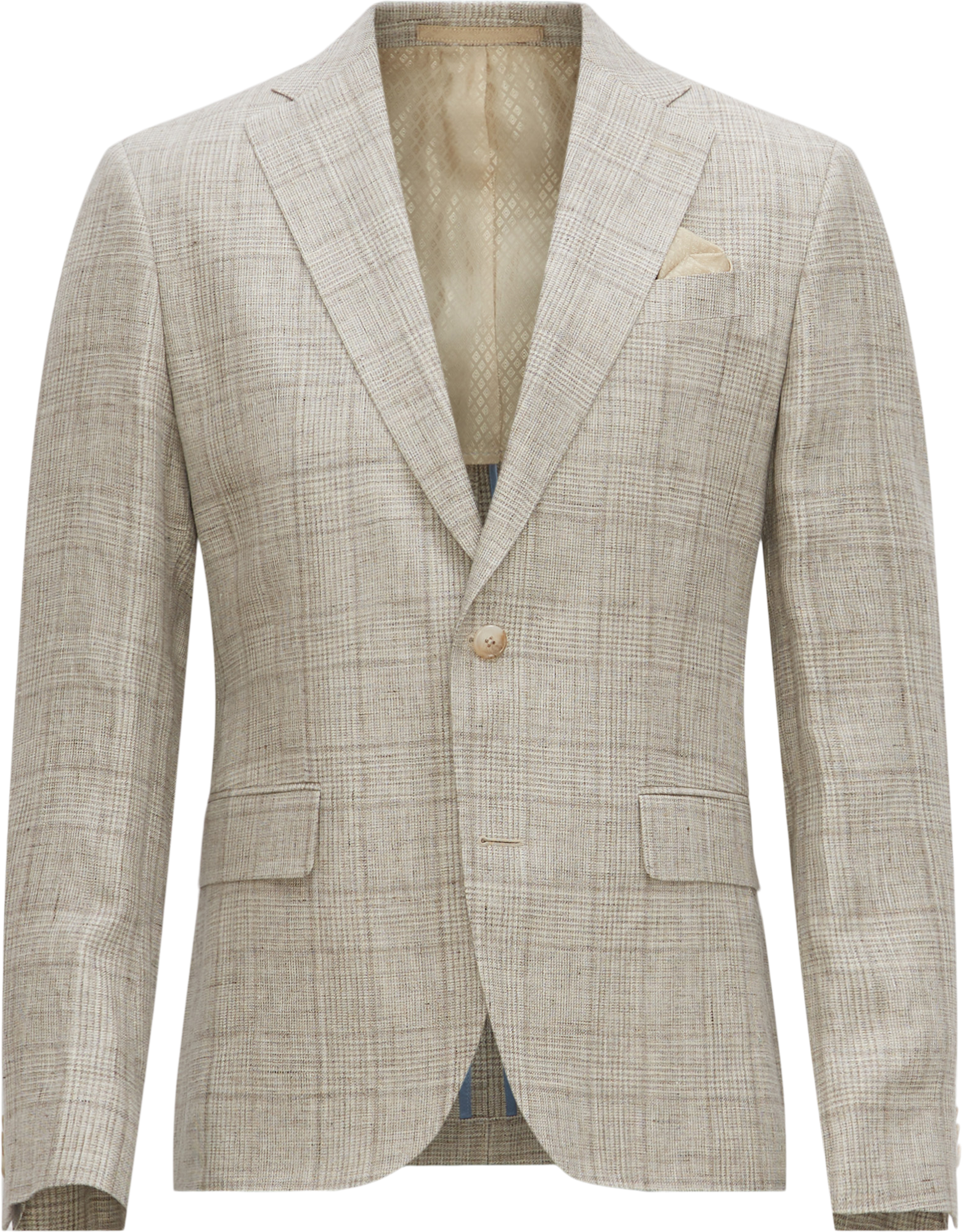 Sand  Check Sherman Napoli Blazer
