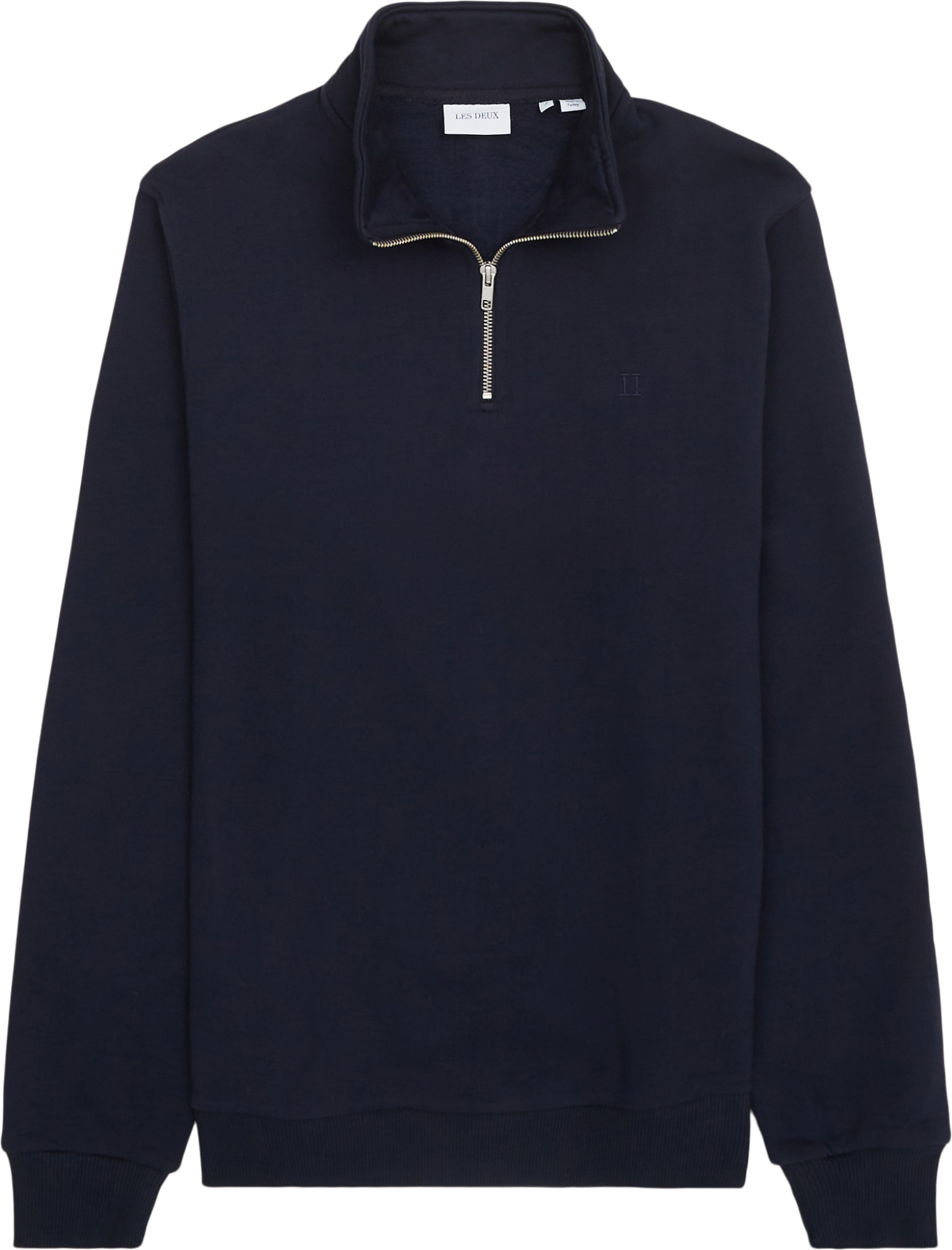 Les Deux Nørregaard Tonal Half Zip Sweatshirt