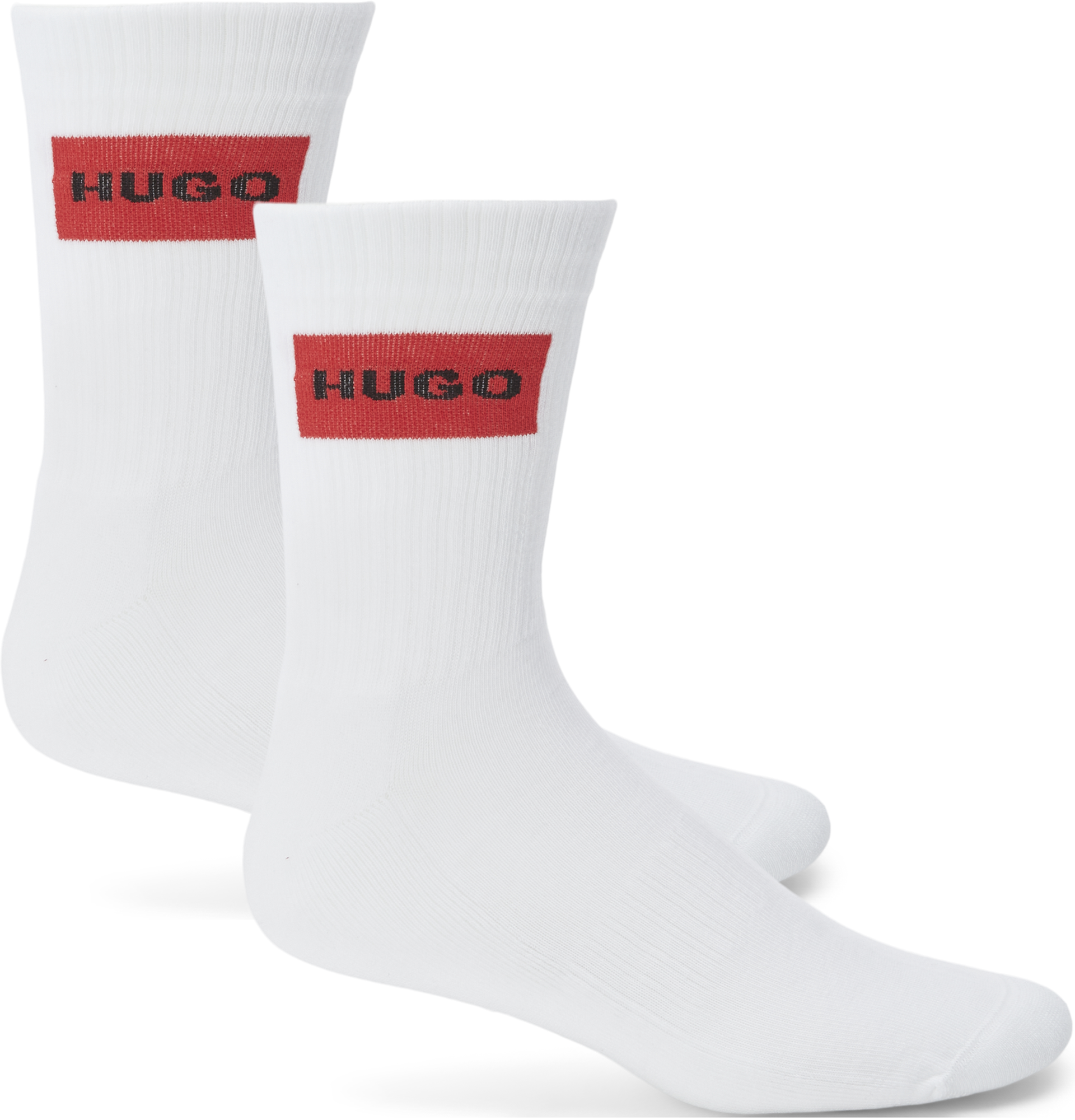 HUGO  2-pack QS Ribbstrumpor