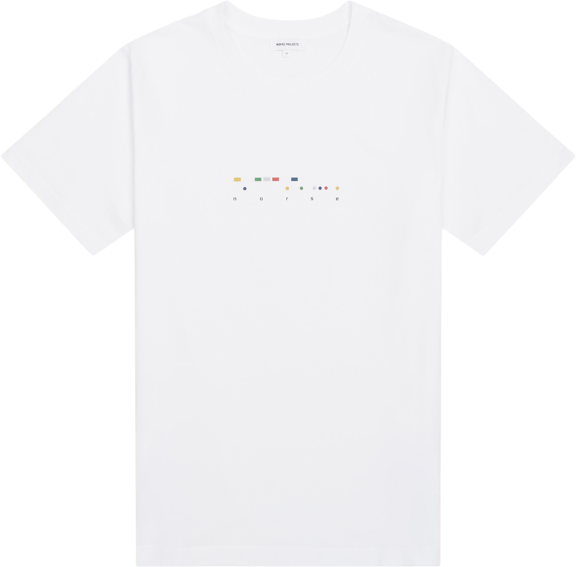Norse Projects Johannes Organic Code Print T-shirt