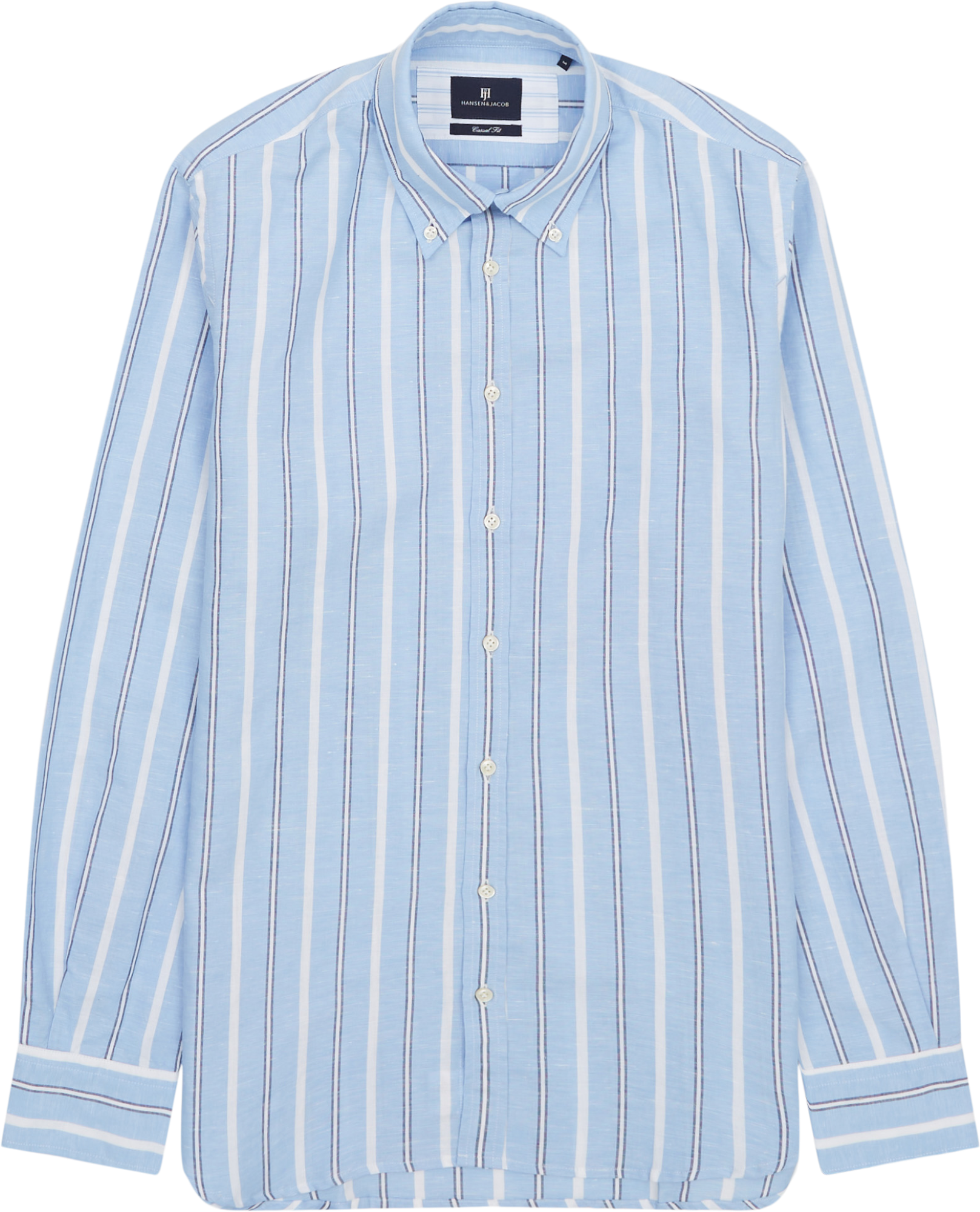 Hansen & Jacob Gusto Stripe Skjorte