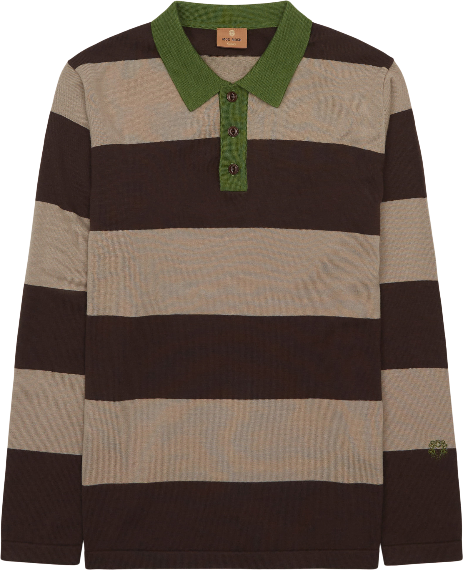 MOS MOSH GALLERY  Preppy Polo Knit