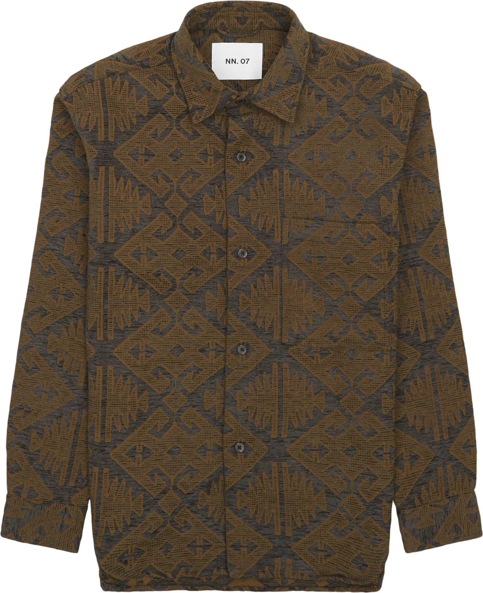 NN.07 Adwin Jacquard Overshirt