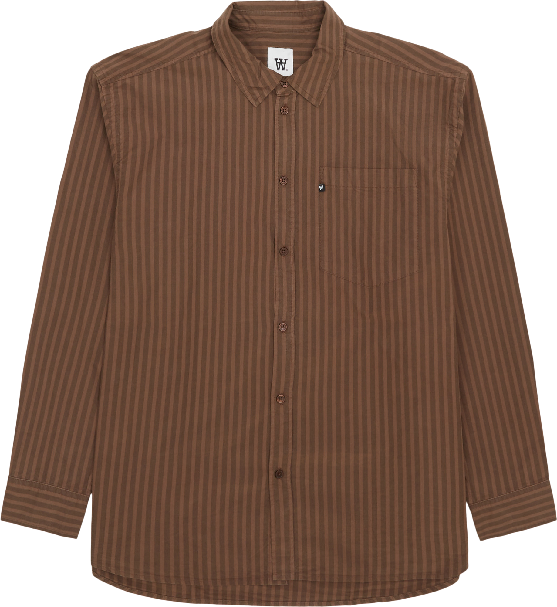WOOD WOOD  Day Striped Skjorta
