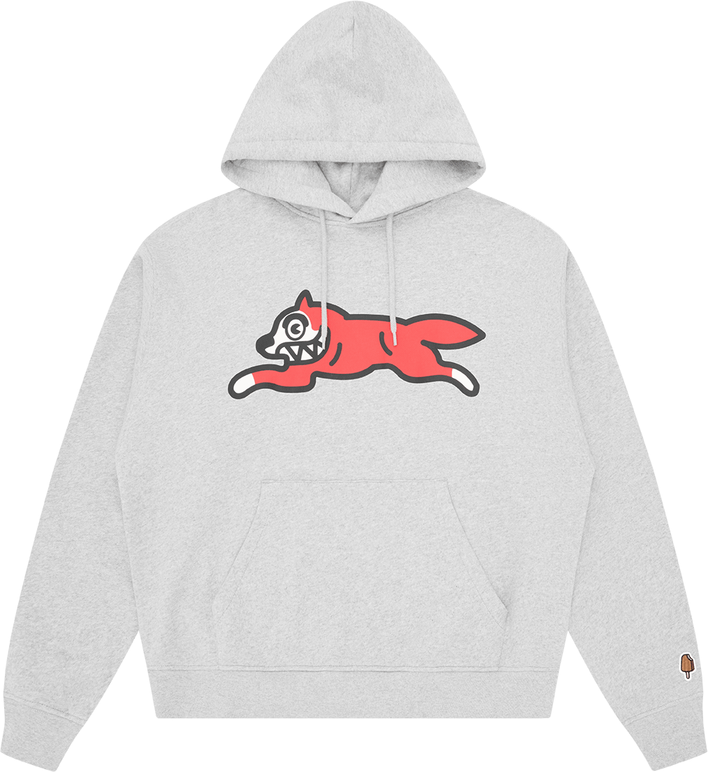 Icecream Running Dog Popover Hoodie