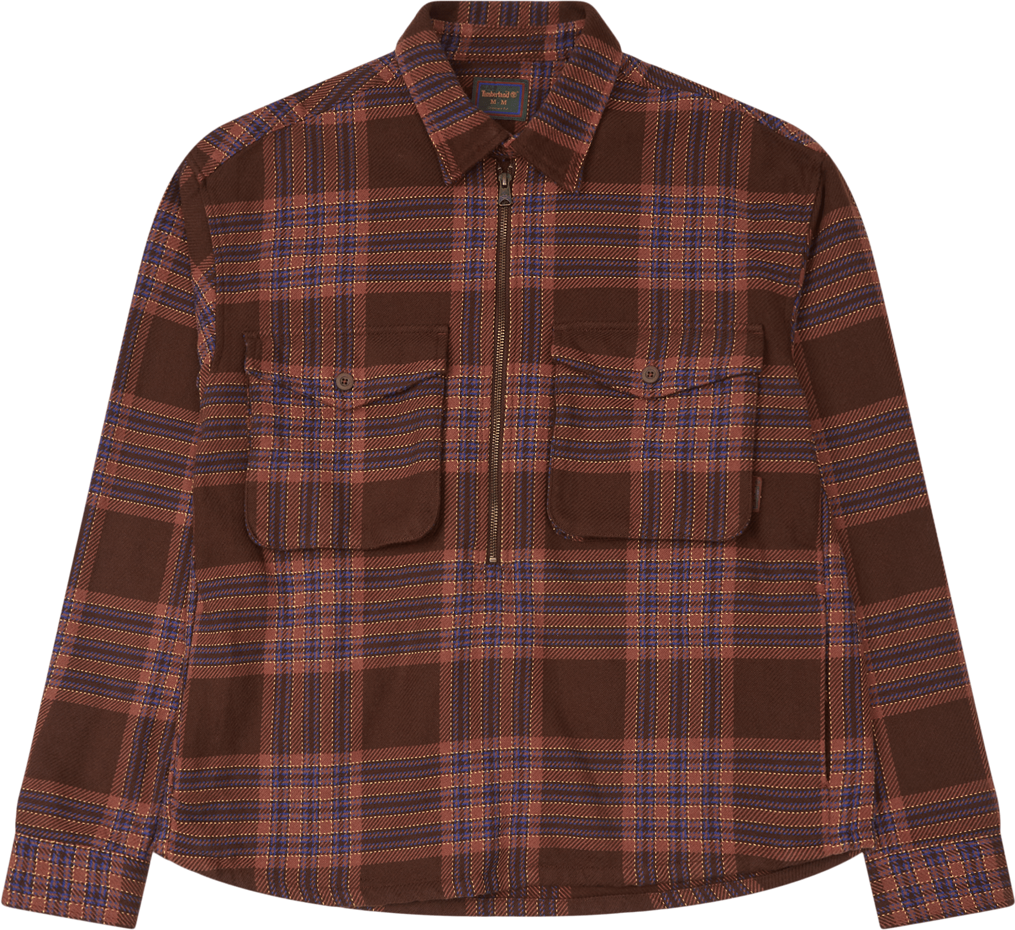 Timberland FLANNEL HOUSE CHECK 1/4 ZIP OV